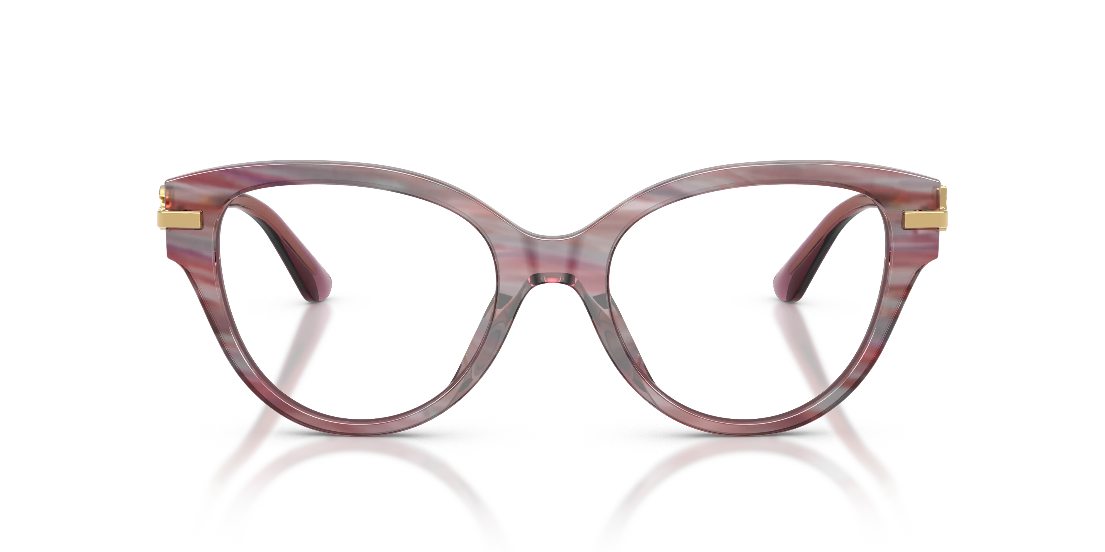 Dolce & Gabbana DG3438 3474 Montature da vista Acetato Viola Trasparente Farfalla Normale - immagine 3