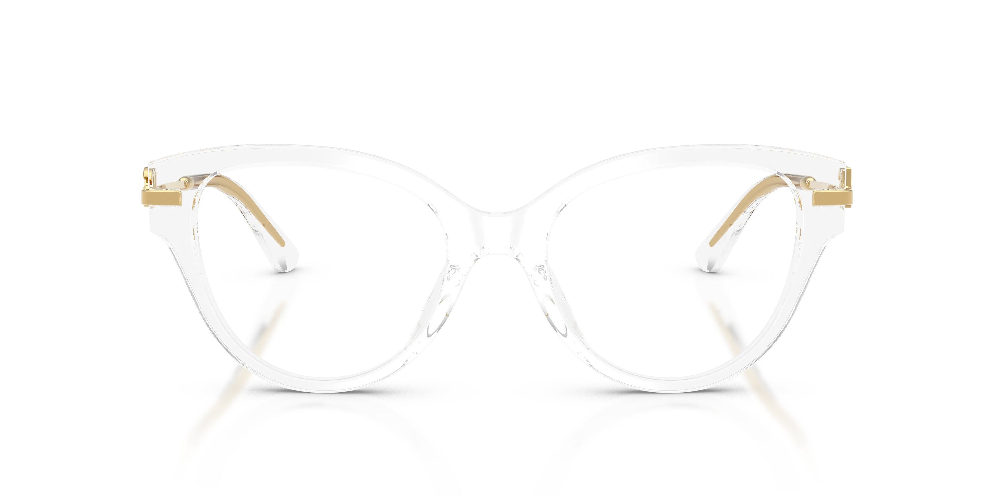 Dolce & Gabbana DG3438 3133 Montature da vista Acetato Trasparente Trasparente Farfalla Normale - immagine 3