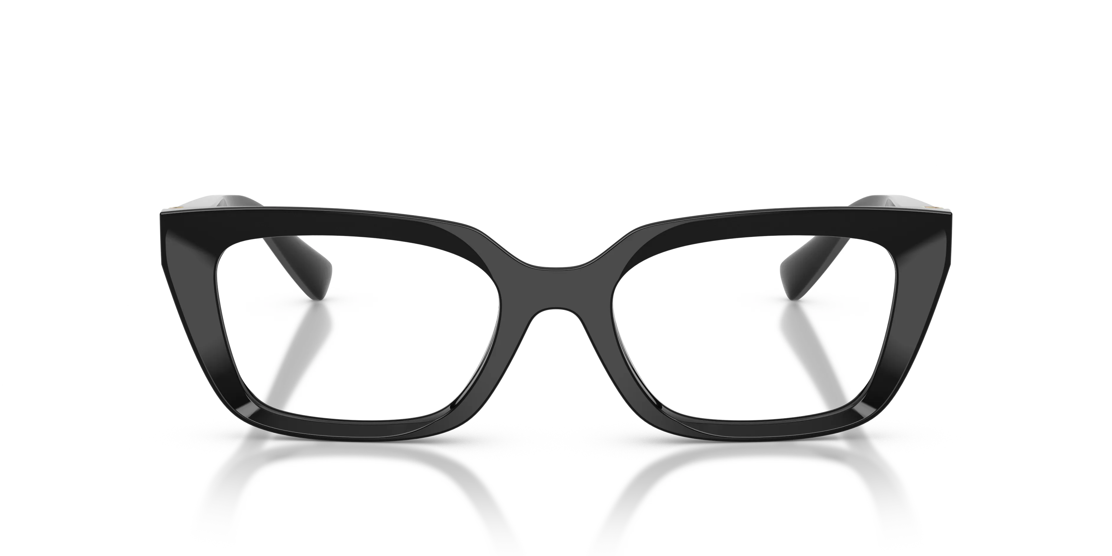 Dolce & Gabbana DG3436 501 Montature da vista Acetato Nero Trasparente Squadrata Normale - immagine 3