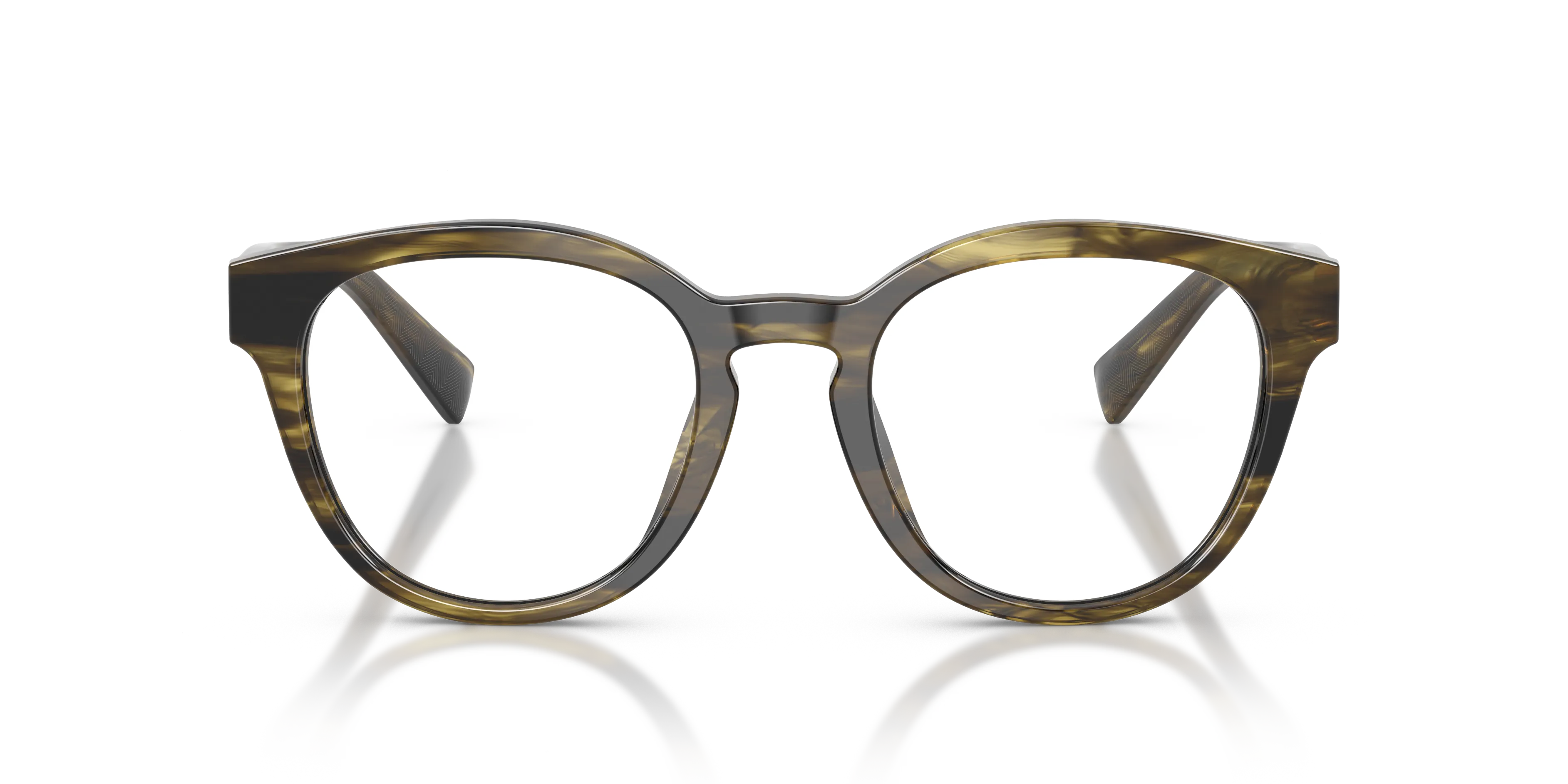 Dolce & Gabbana DG3421 3066 Montature da vista Acetato Verde Trasparente Pantos Normale - immagine 3