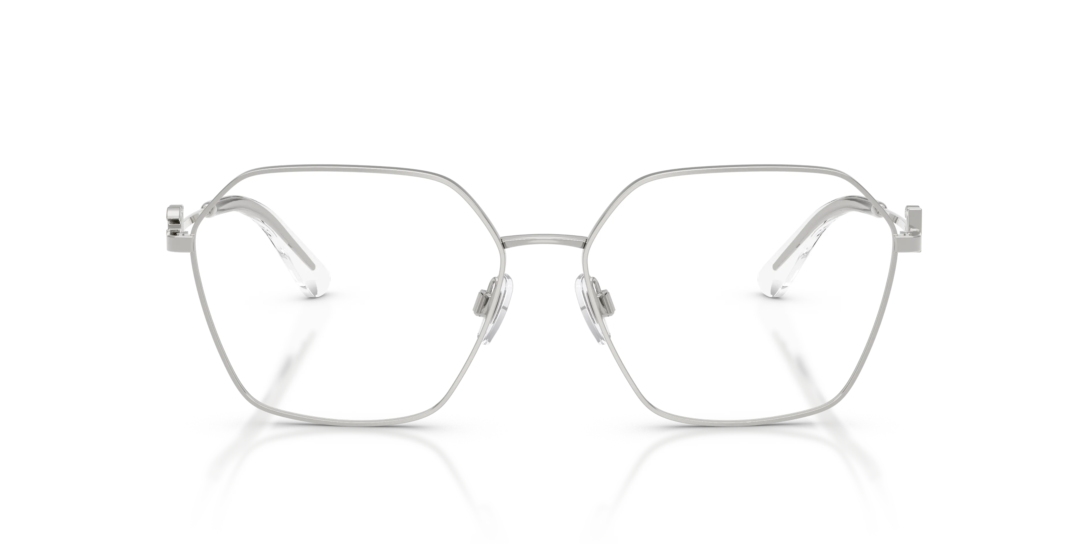 Dolce & Gabbana DG1366 05 Montature da vista Metallo Argento Trasparente Pantos Normale - immagine 3