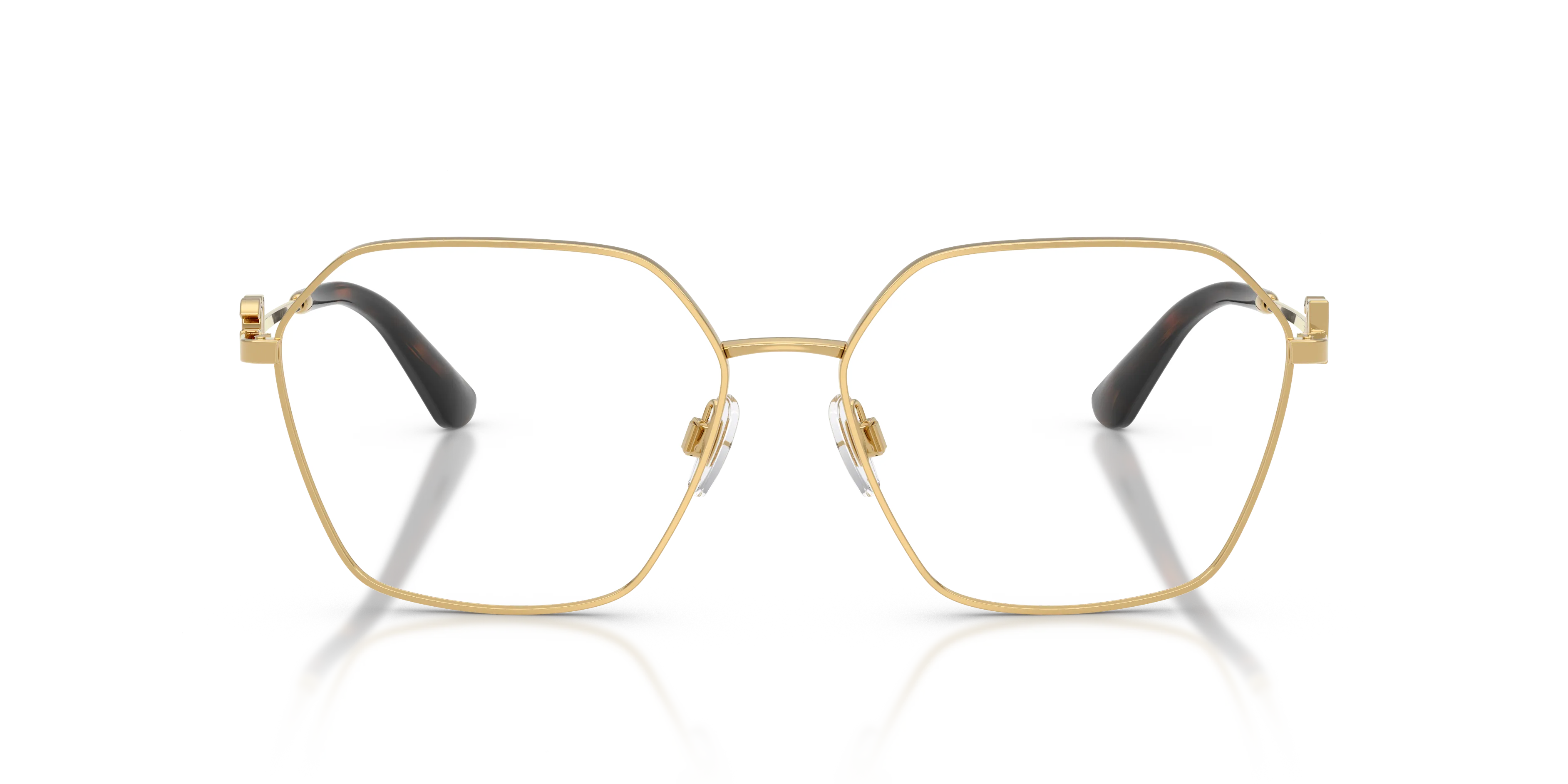 Dolce & Gabbana DG1366 02 Montature da vista Metallo Oro Trasparente Pantos Normale - immagine 3