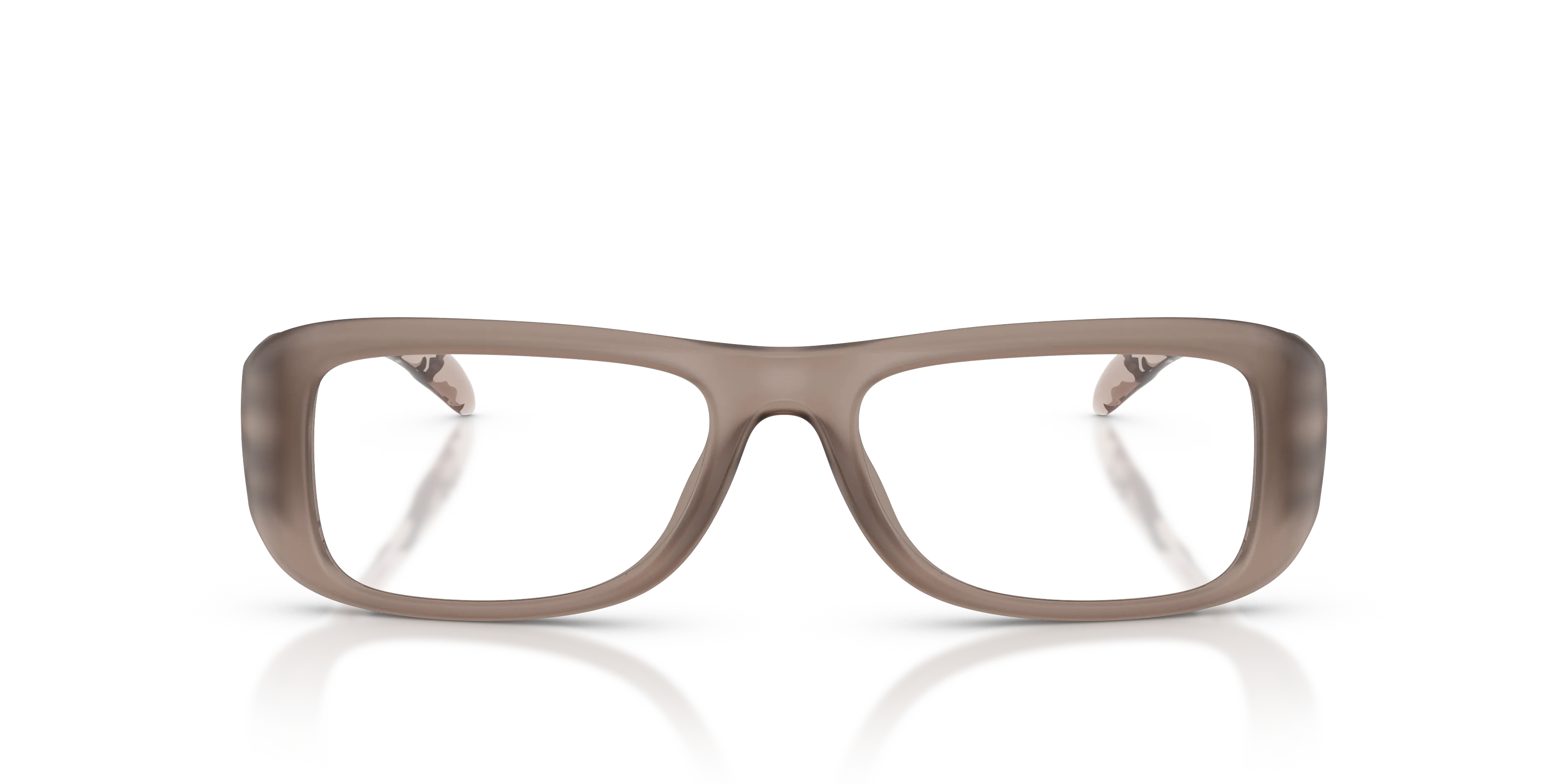 DIESEL DL6010U 2054 Montature da vista Iniettato Marrone Trasparente Squadrata Normale - immagine 3