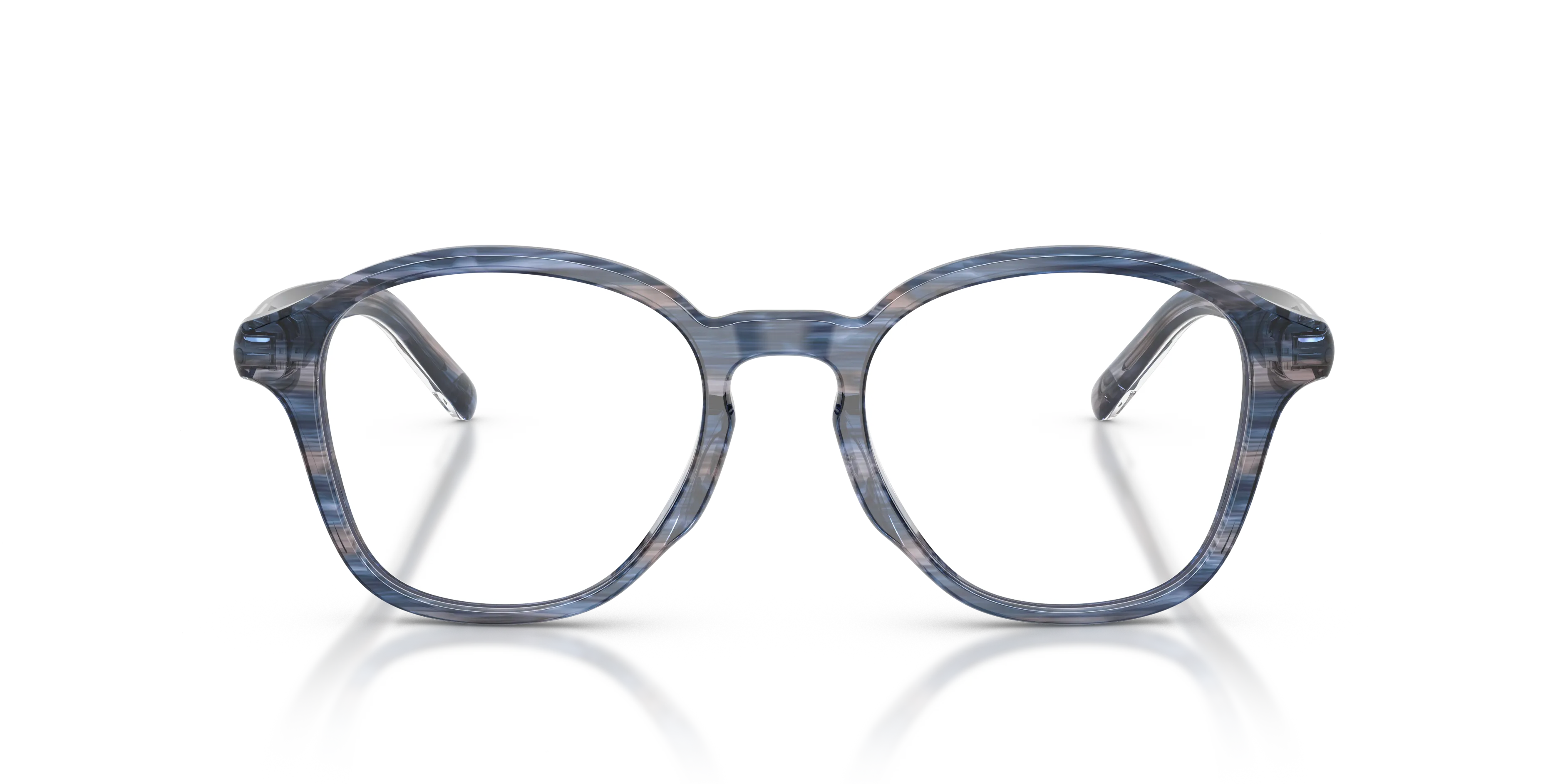 DIESEL DL4025U 2037 Montature da vista Acetato Blu Trasparente Pantos Normale - immagine 3