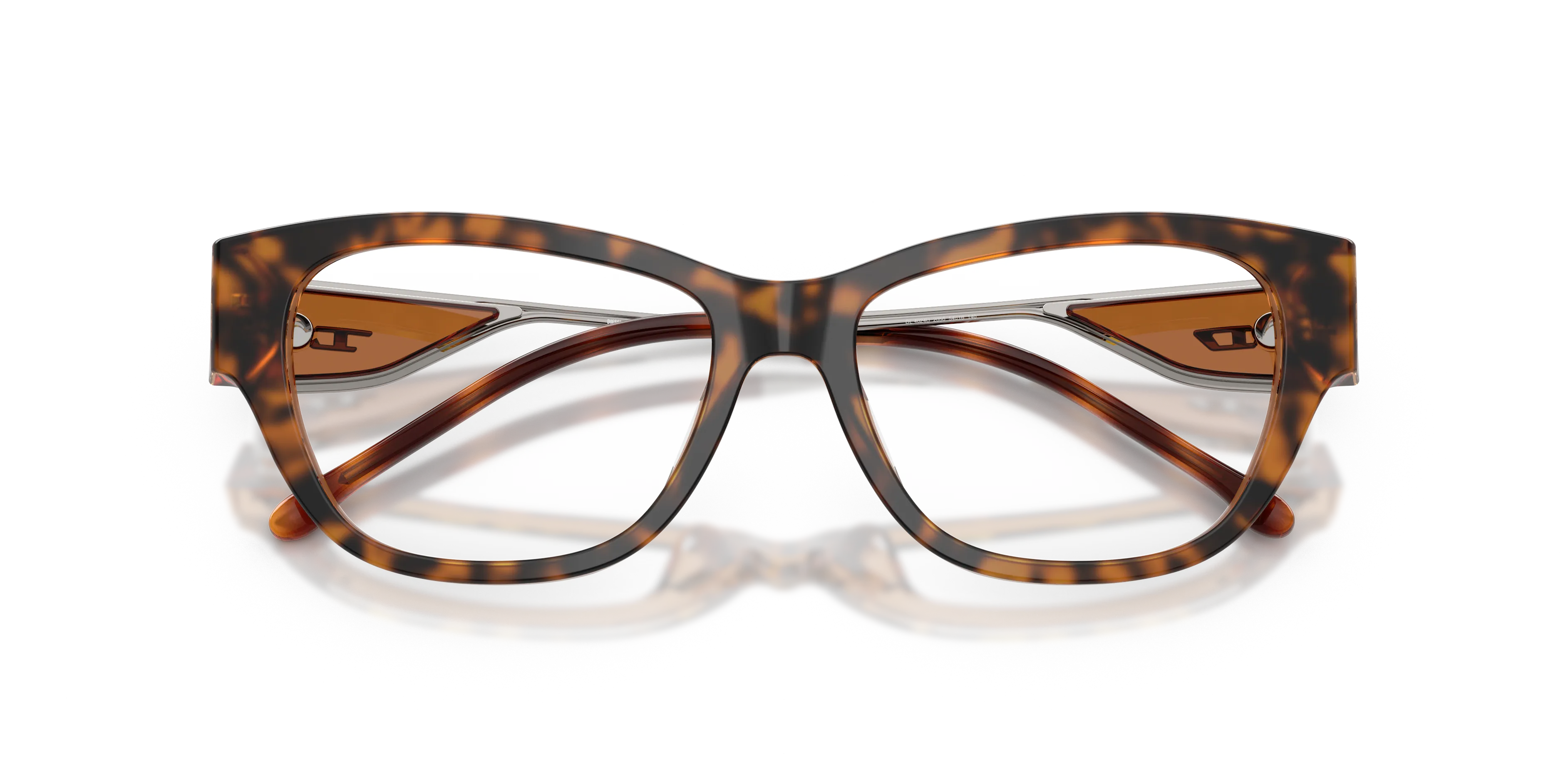 DIESEL DL4024U 2050 Montature da vista Acetato Marrone Trasparente Cat Eye Normale - immagine 2