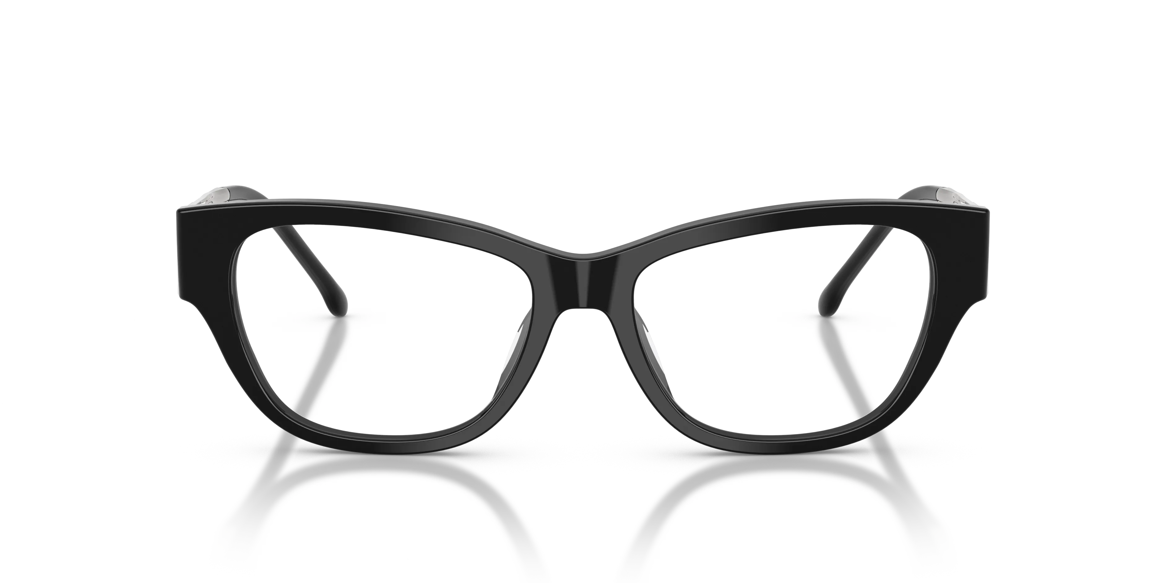DIESEL DL4024U 2044 Montature da vista Acetato Nero Trasparente Cat Eye Normale - immagine 3