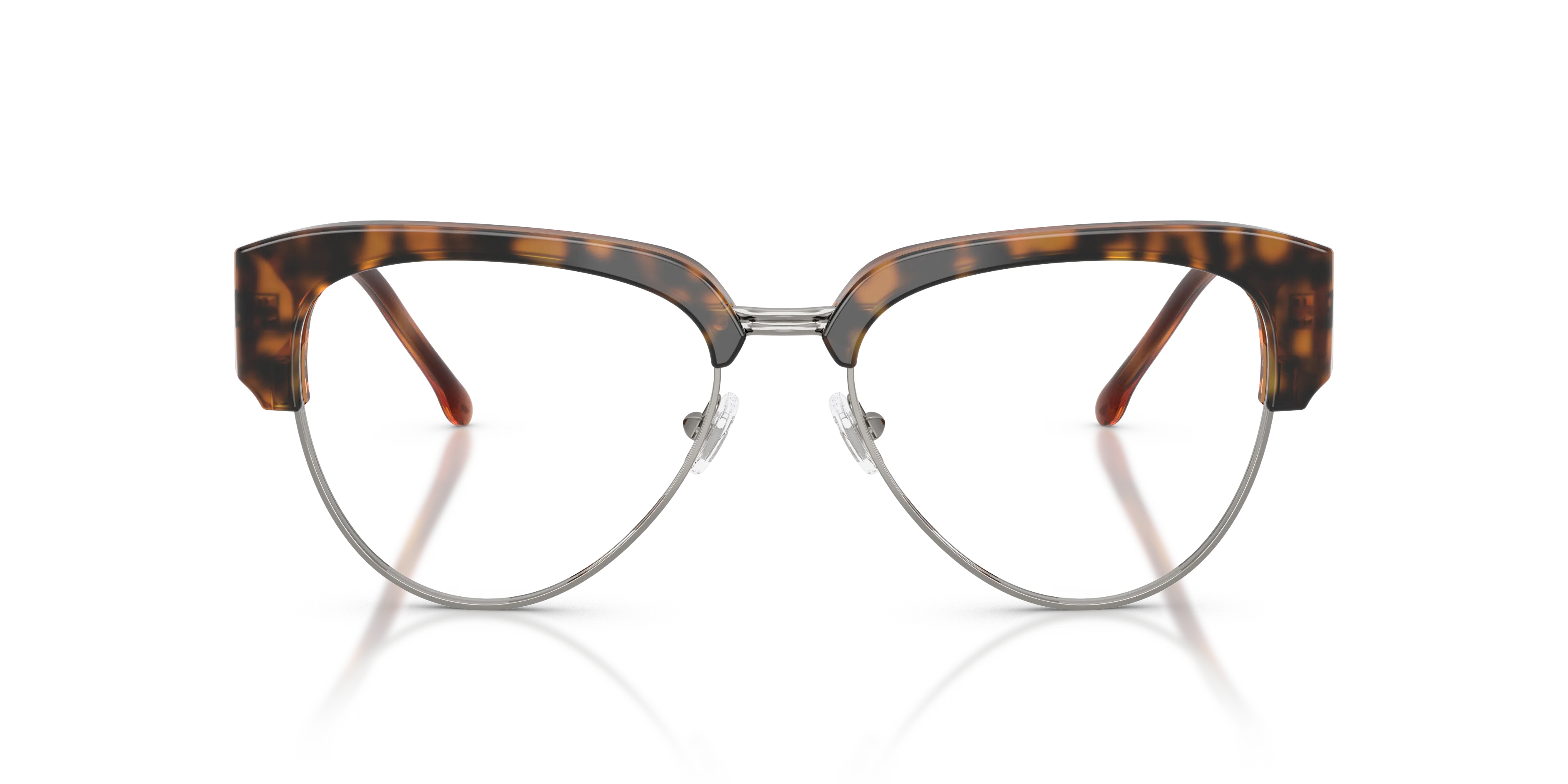 DIESEL DL4023 2050 Montature da vista Acetato Marrone Trasparente Rotonda Normale - immagine 3