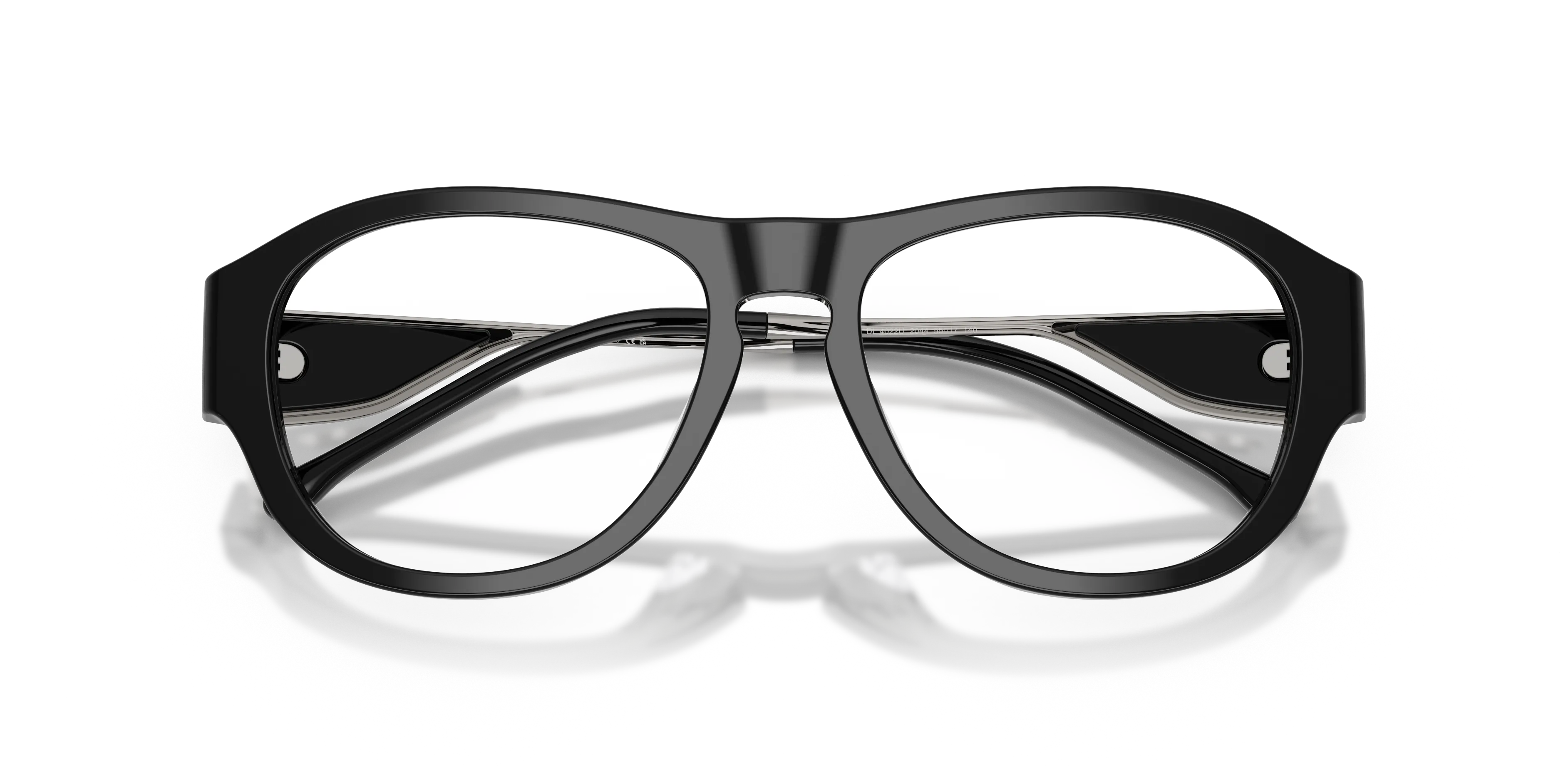 DIESEL DL4022U 2044 Montature da vista Acetato Nero Trasparente Squadrata Normale - immagine 2