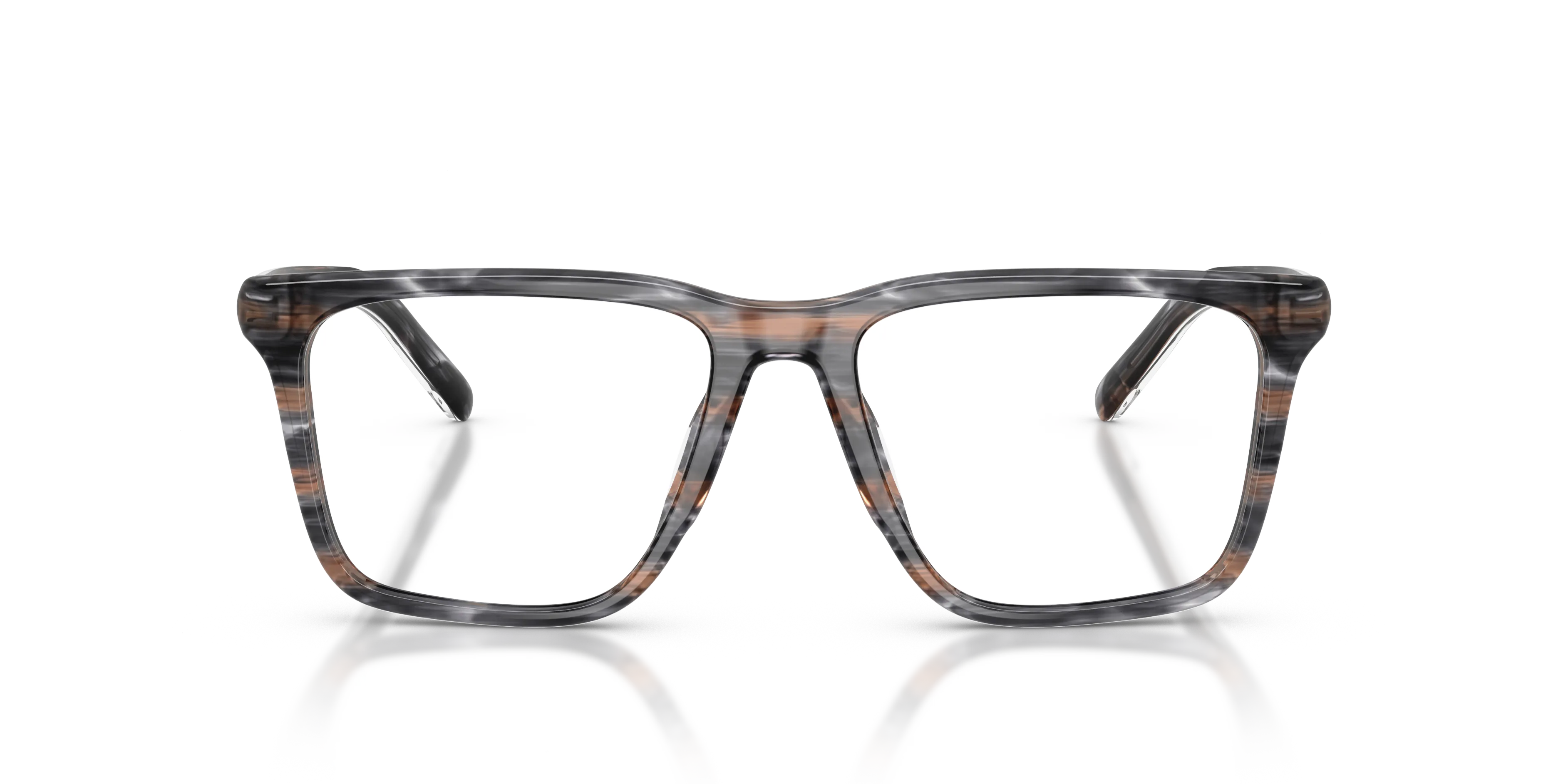 DIESEL DL4018U 2039 Montature da vista Acetato Grigio Trasparente Squadrata Normale - immagine 3