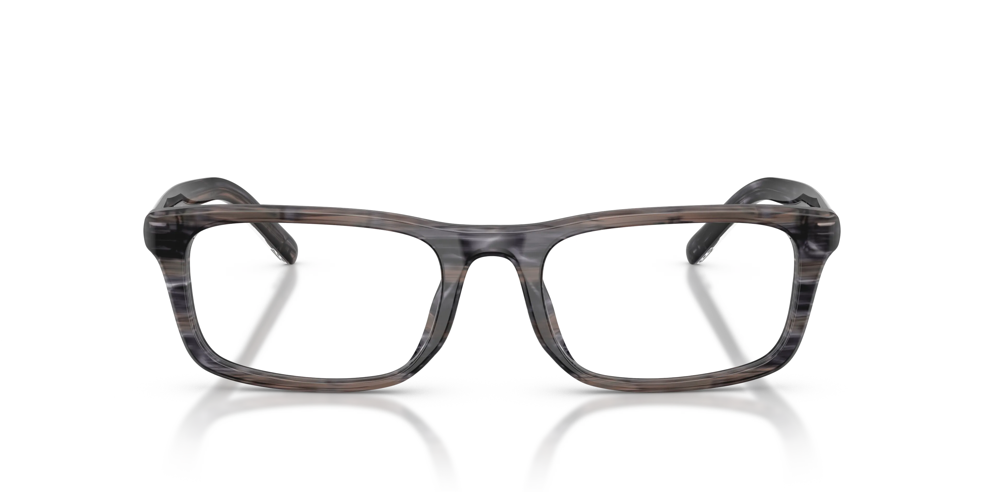 DIESEL DL4017U 2039 Montature da vista Acetato Grigio Trasparente Squadrata Normale - immagine 3