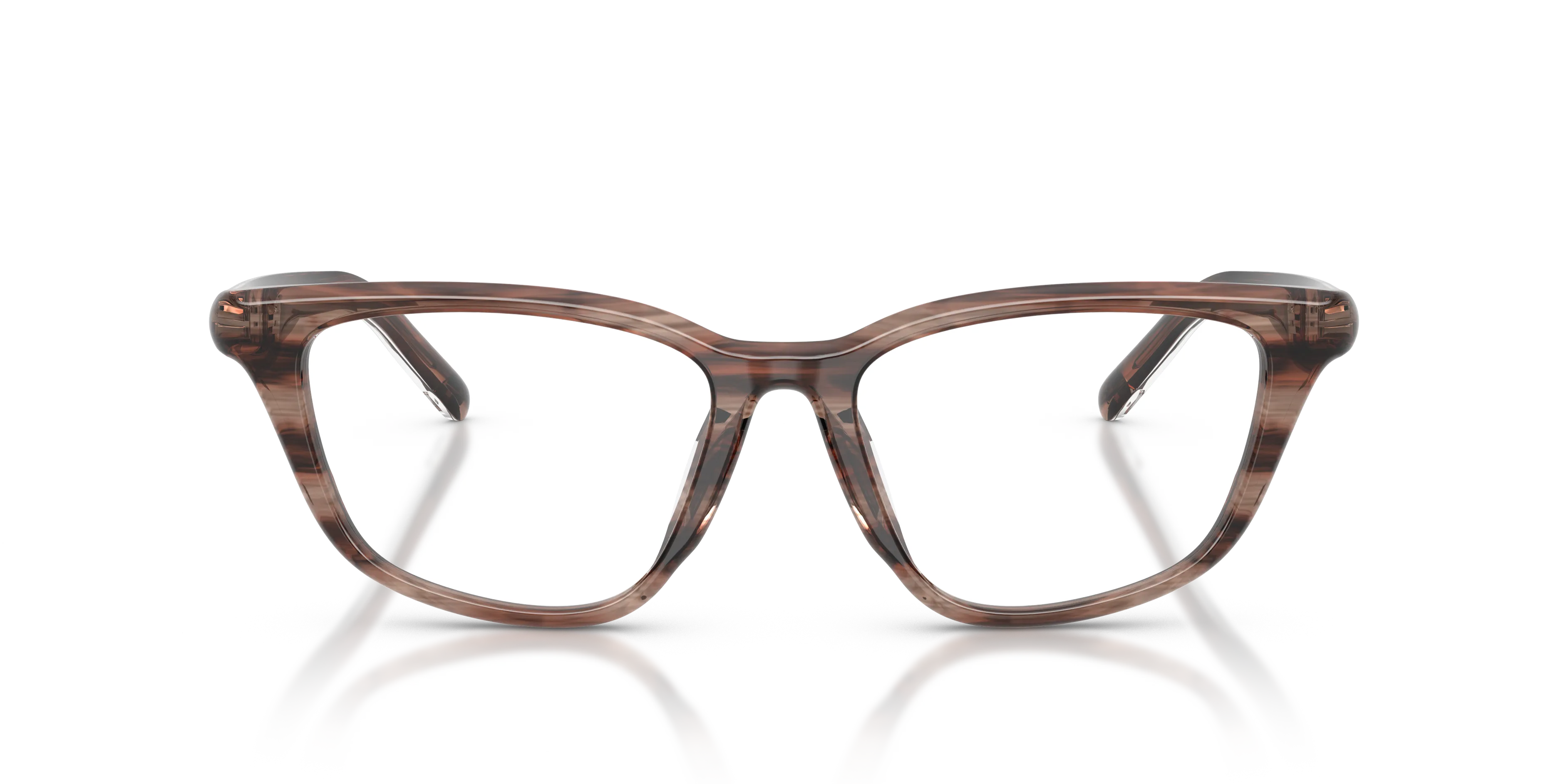 DIESEL DL4016U 2036 Montature da vista Acetato Marrone Trasparente Cat Eye Normale - immagine 3