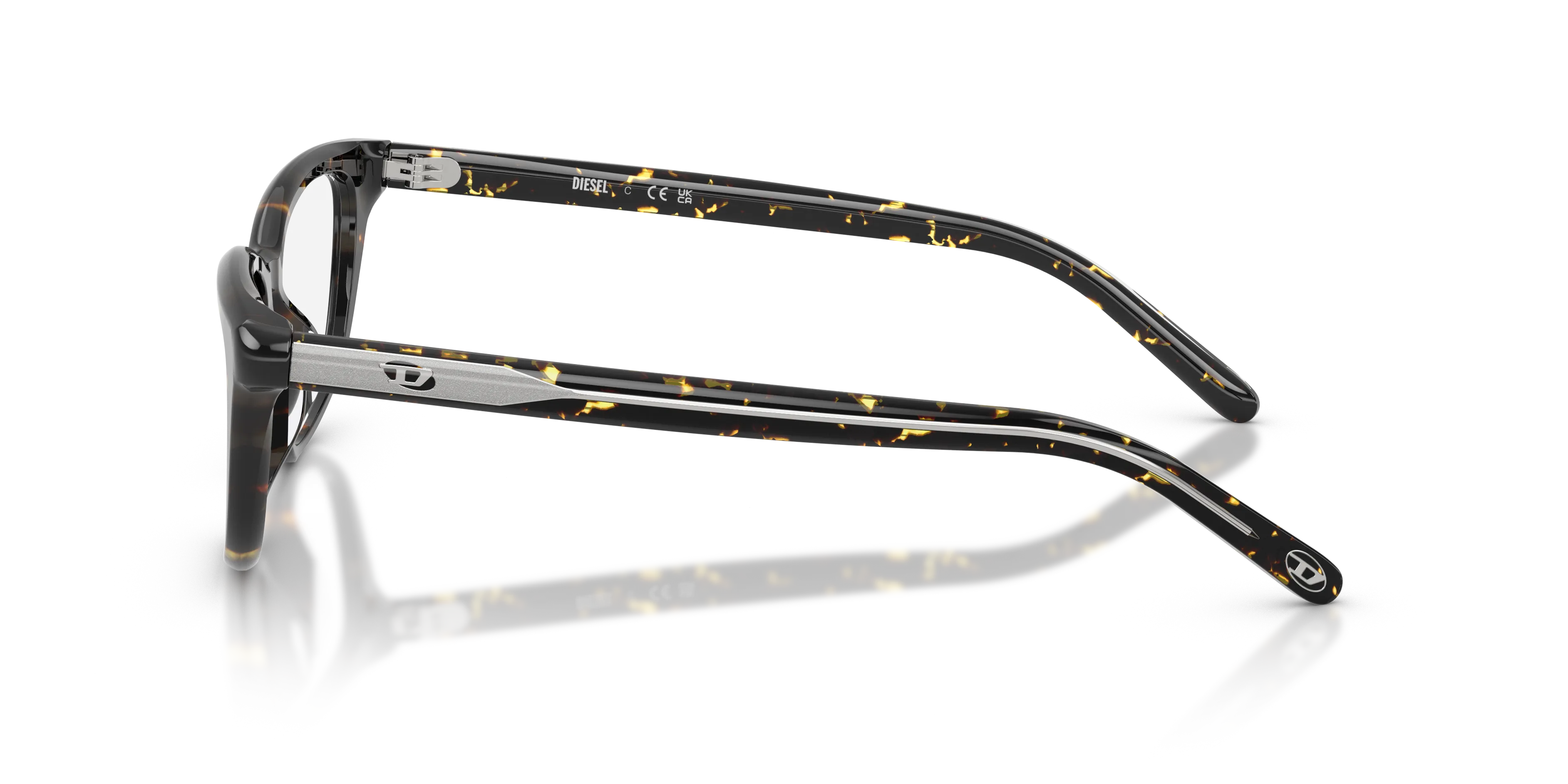 DIESEL DL4016U 2017 Montature da vista Acetato Tartaruga Trasparente Cat Eye Normale - immagine 4
