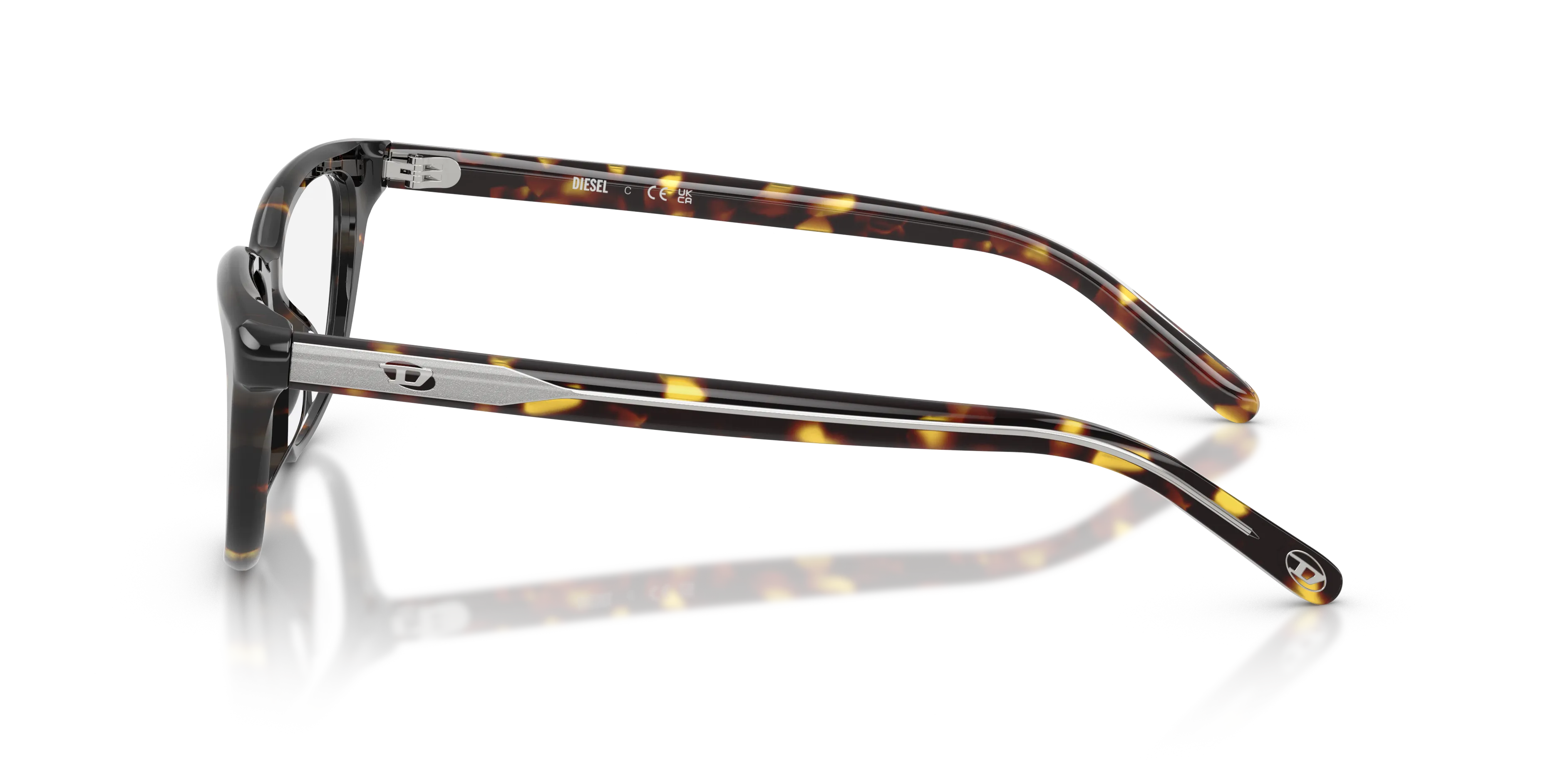 DIESEL DL4016F 2017 Montature da vista Acetato Tartaruga Trasparente Cat Eye Normale - immagine 4