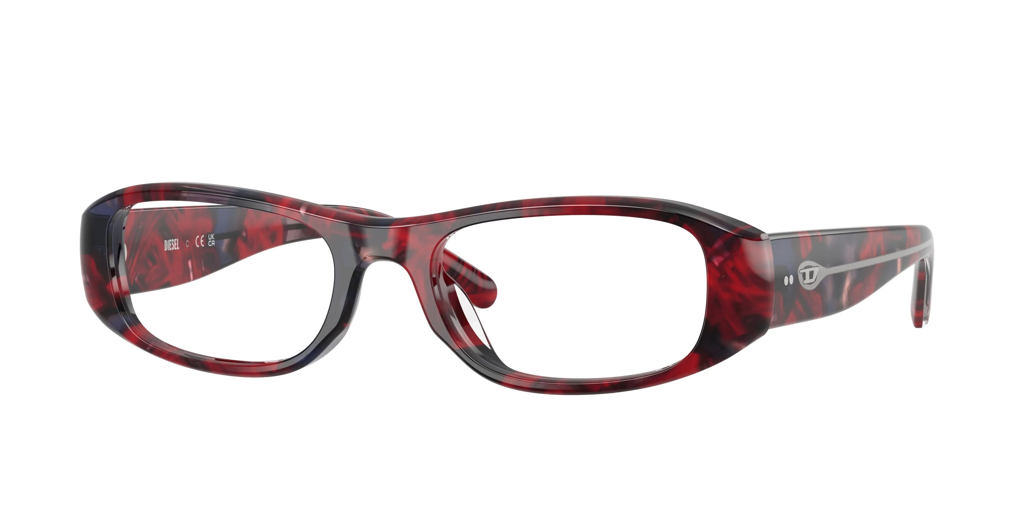 DIESEL DL4014U 2040 Montature da vista Acetato Tartaruga Trasparente Pillow Normale - immagine 1
