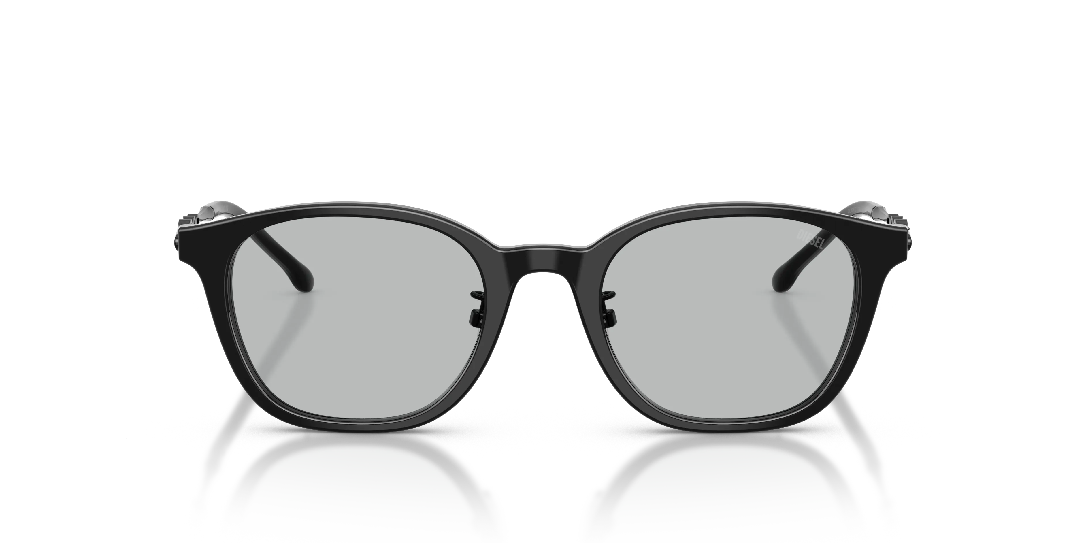 DIESEL DL4013D 2064 Montature da vista Acetato Nero Grigio Pantos Normale - immagine 3