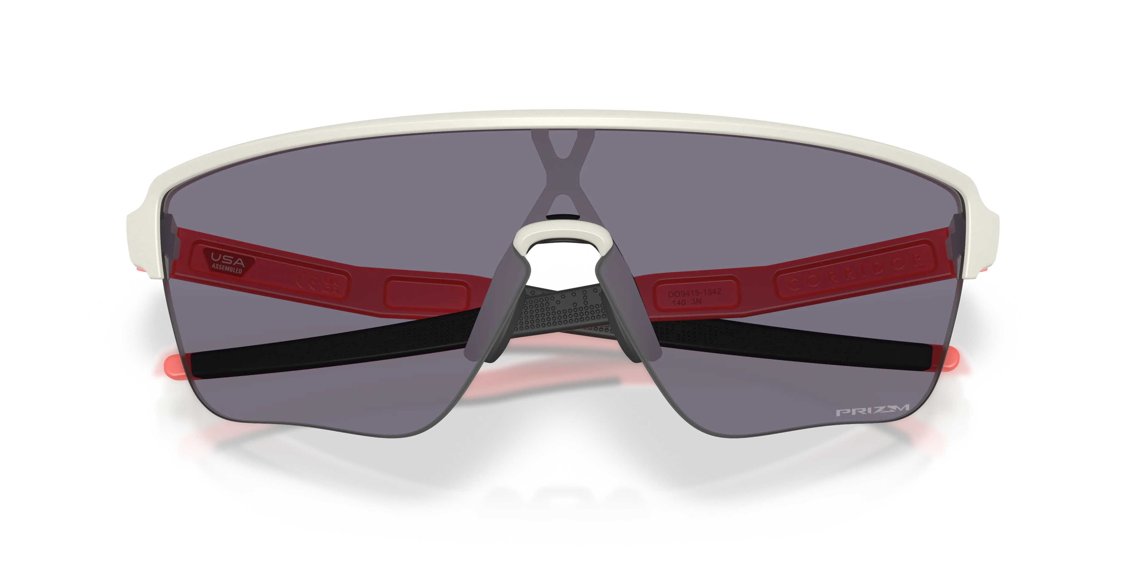 Oakley OO9415 CORRIDOR SQ 941513 Occhiali da sole O_Matter Bianco Grigio Squadrata Normale - immagine 2