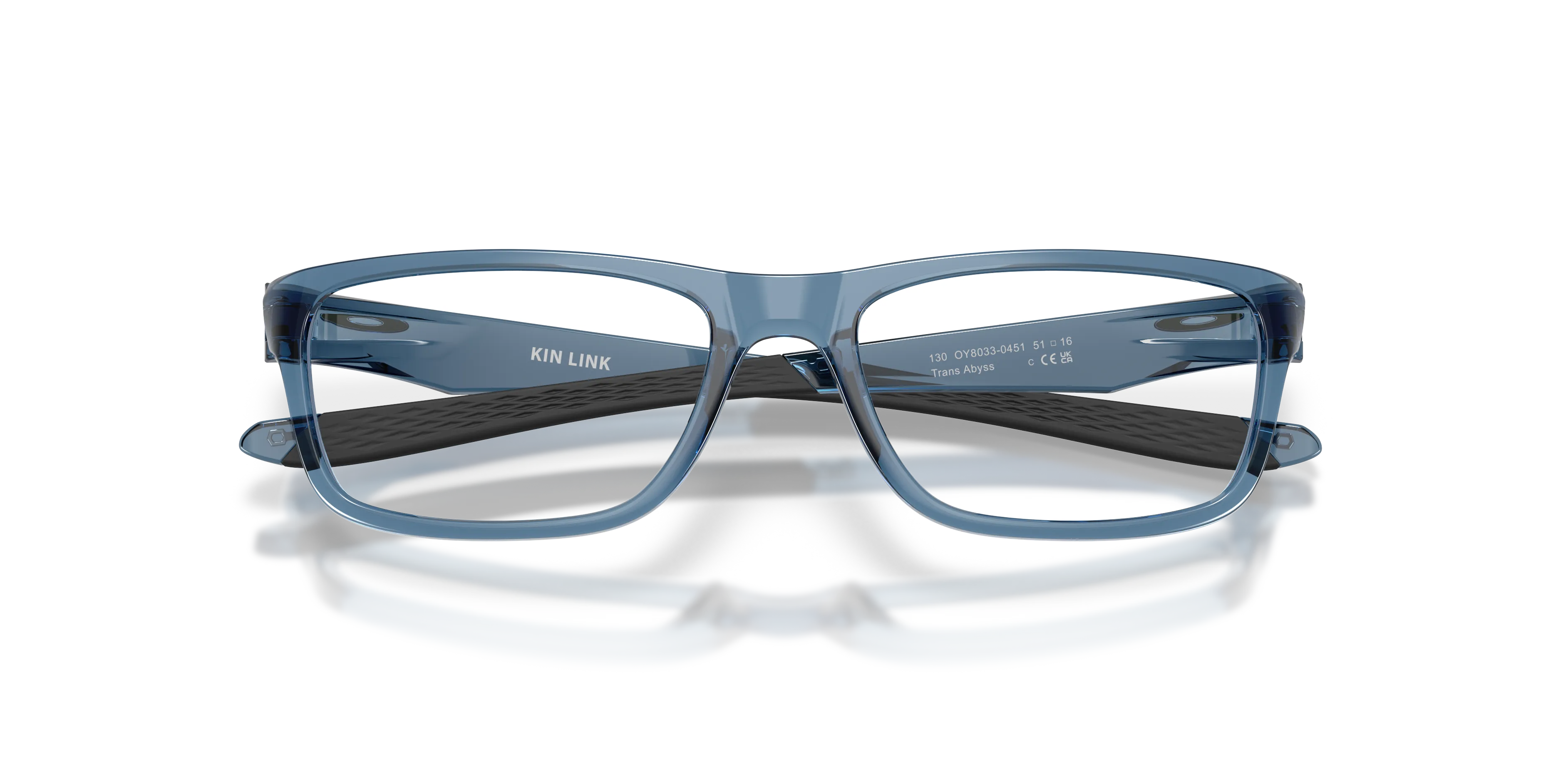 Oakley OY8033 KIN LINK 803304 Montature da vista O_Matter Blu Squadrata Normale - immagine 2