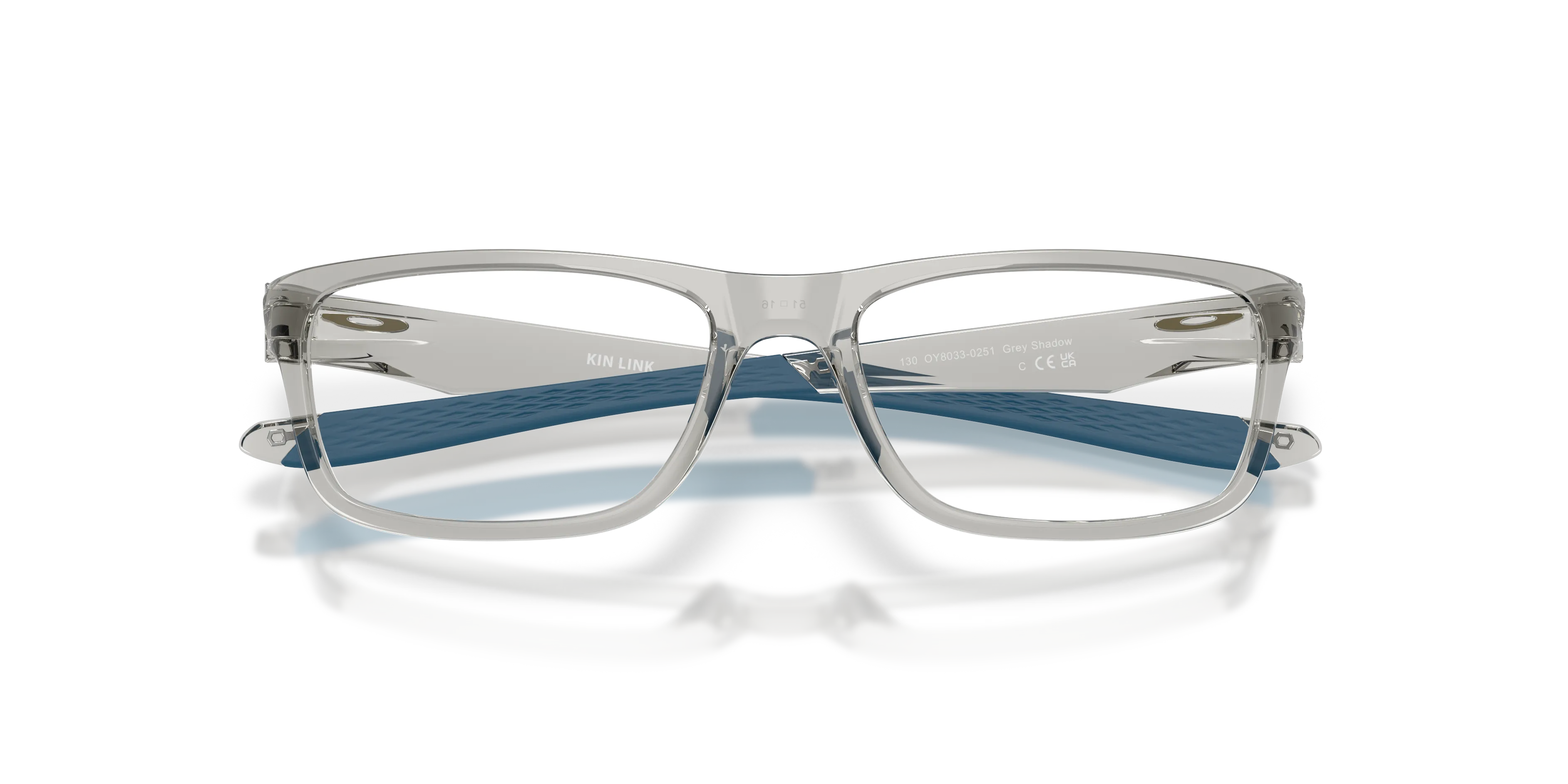 Oakley OY8033 KIN LINK 803302 Montature da vista O_Matter Grigio Squadrata Normale - immagine 2