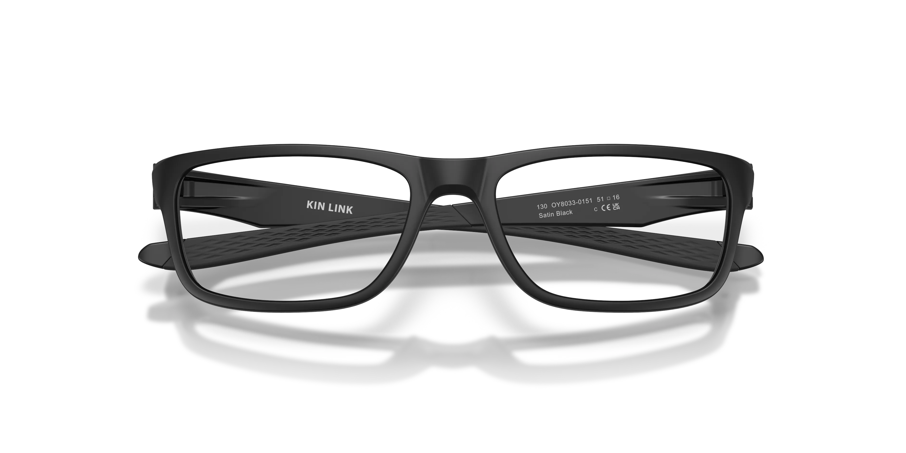 Oakley OY8033 KIN LINK 803301 Montature da vista O_Matter Nero Squadrata Normale - immagine 2