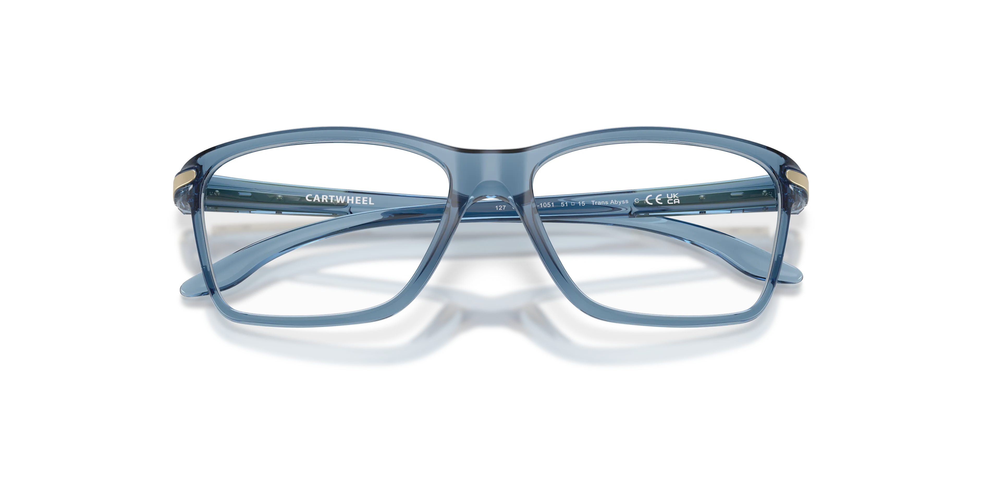 Oakley OY8010 CARTWHEEL 801010 Montature da vista O_Matter Blu Squadrata Normale - immagine 2