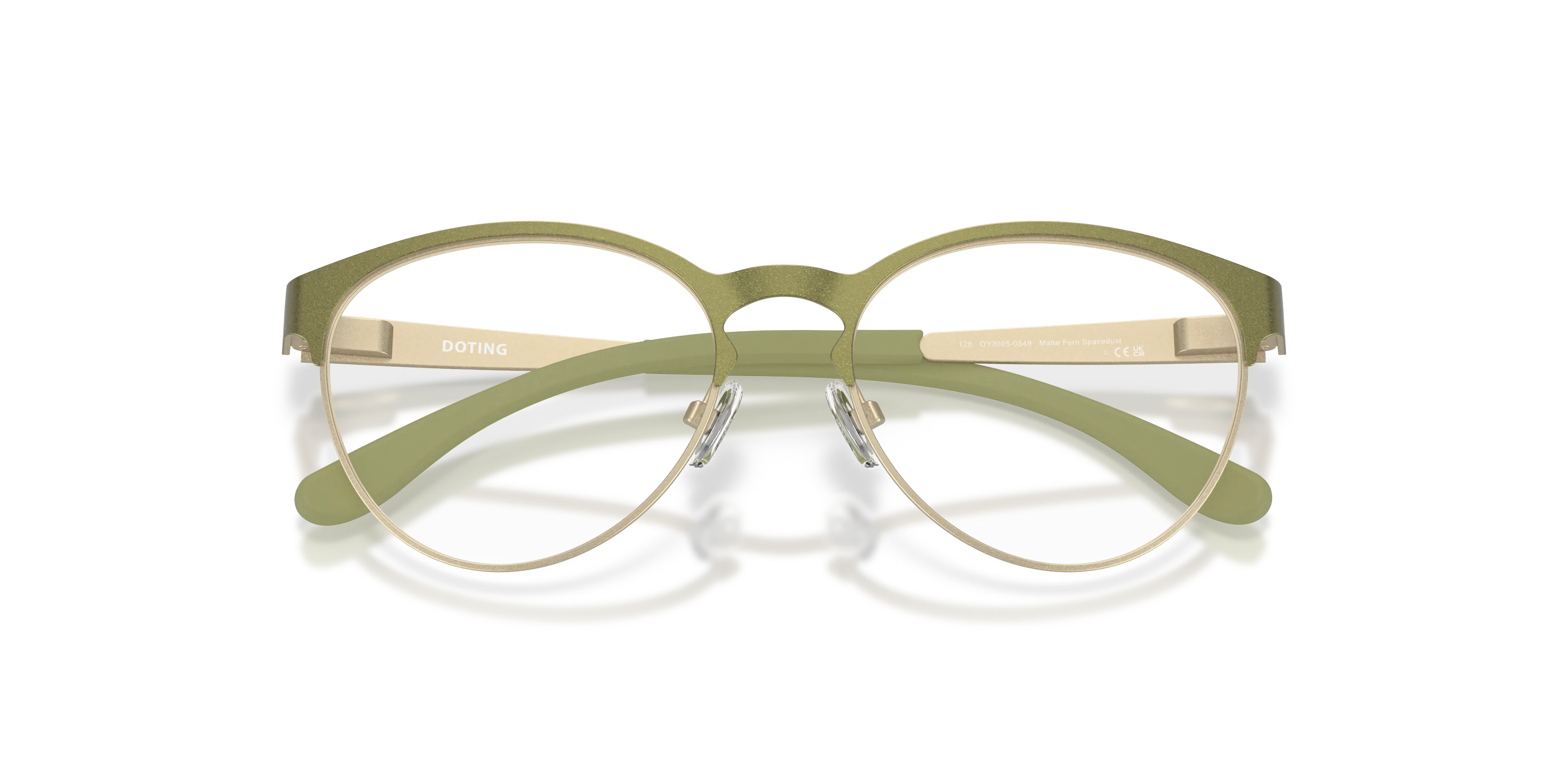 Oakley OY3005 DOTING 300505 Montature da vista Metallo Verde Rotonda Normale - immagine 2