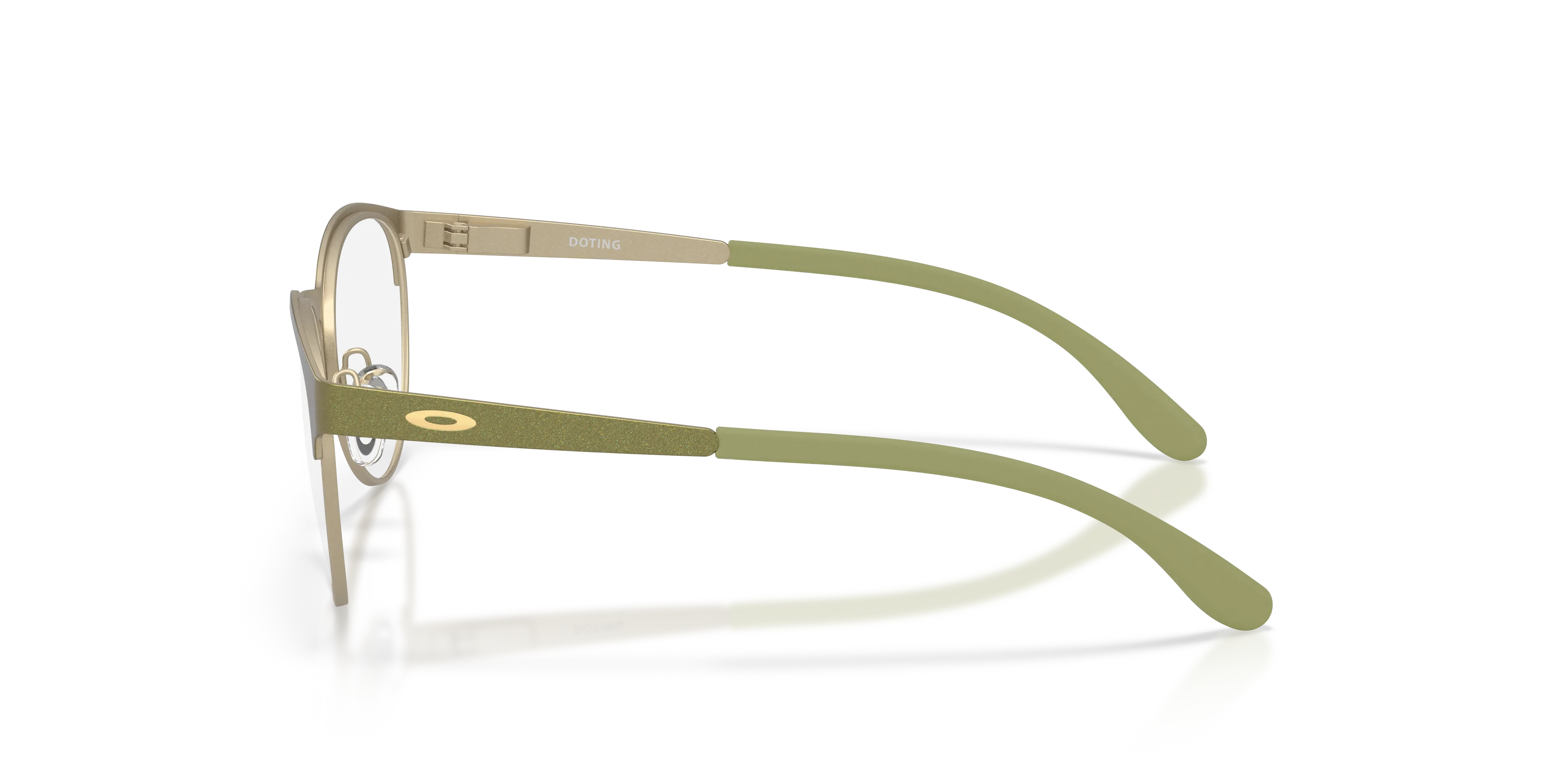 Oakley OY3005 DOTING 300505 Montature da vista Metallo Verde Rotonda Normale - immagine 4