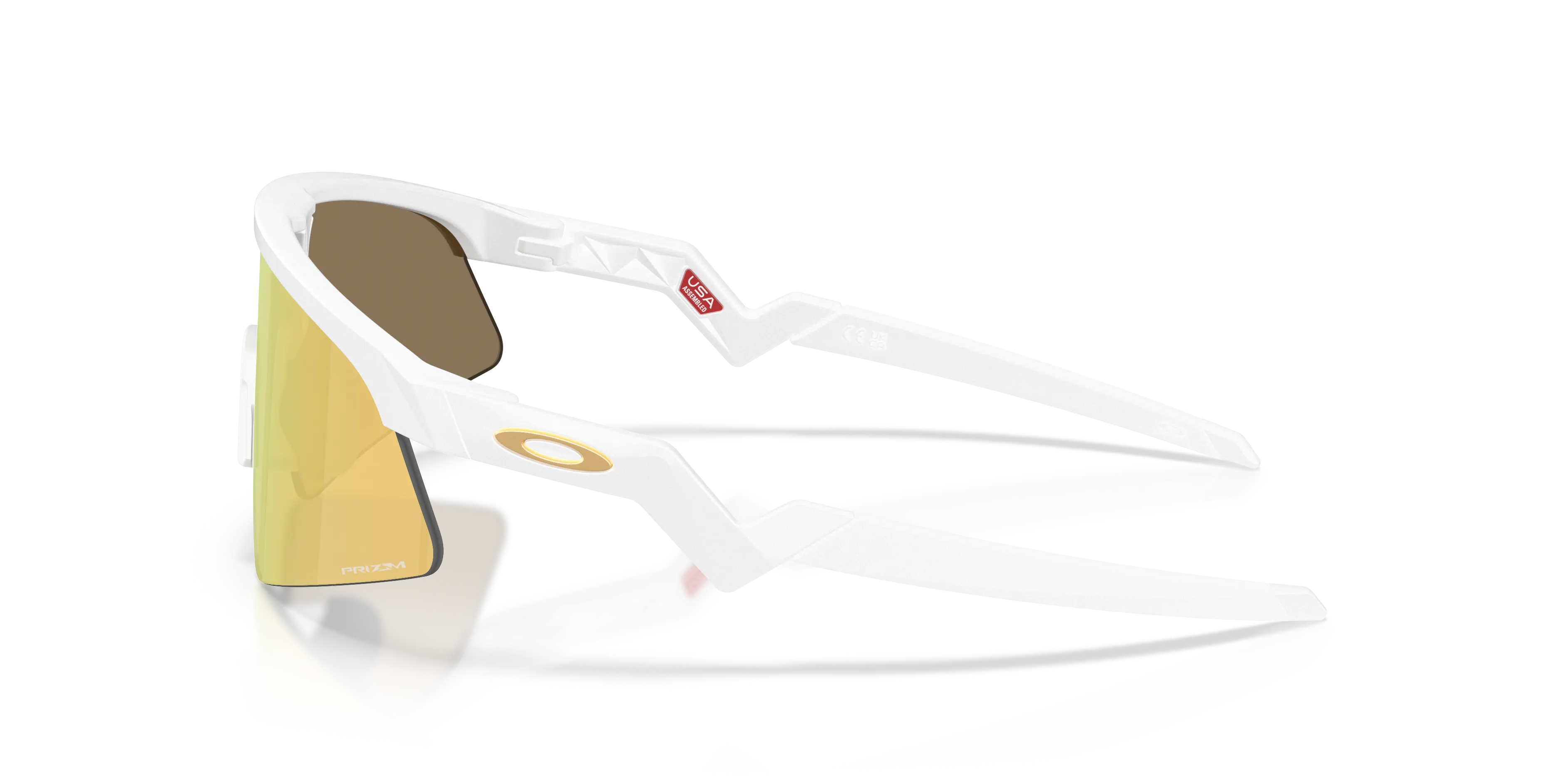 Oakley OJ9015 RESISTOR SWEEP 901511 Occhiali da sole O_Matter Bianco Oro Squadrata Normale - immagine 4