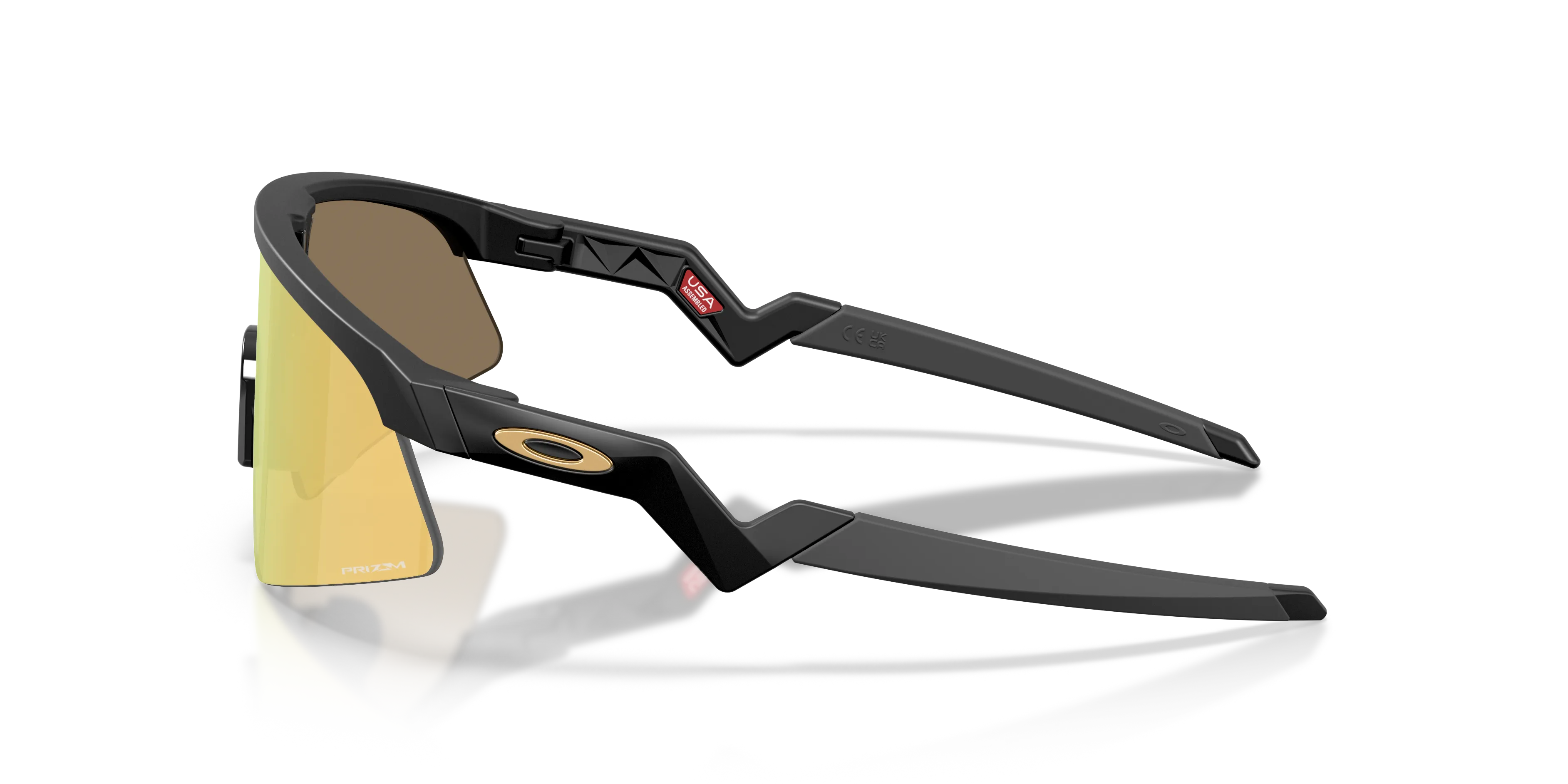 Oakley OJ9015 RESISTOR SWEEP 901510 Occhiali da sole O_Matter Nero Oro Squadrata Normale - immagine 4