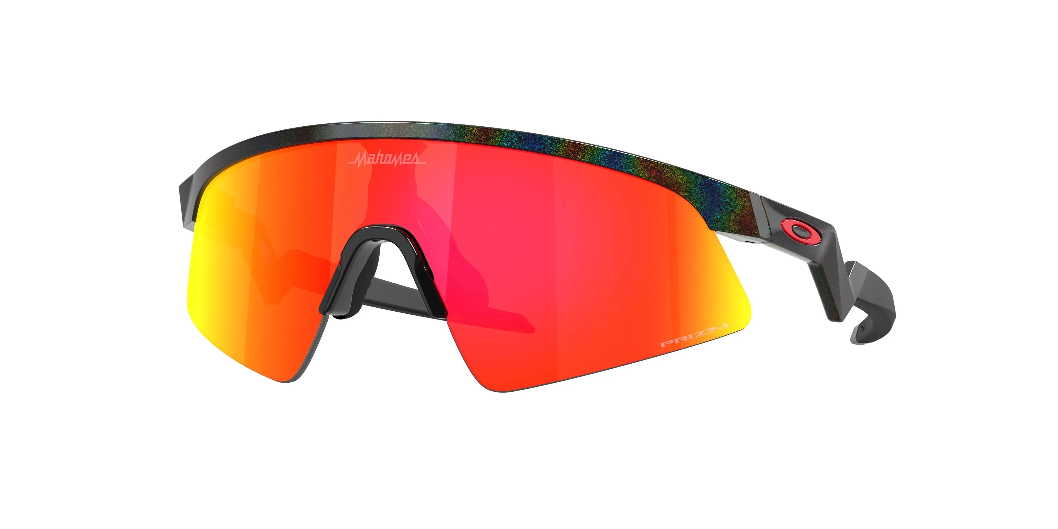 Oakley OJ9015 RESISTOR SWEEP 901509 Occhiali da sole O_Matter Nero Rosso Squadrata Normale - immagine 1