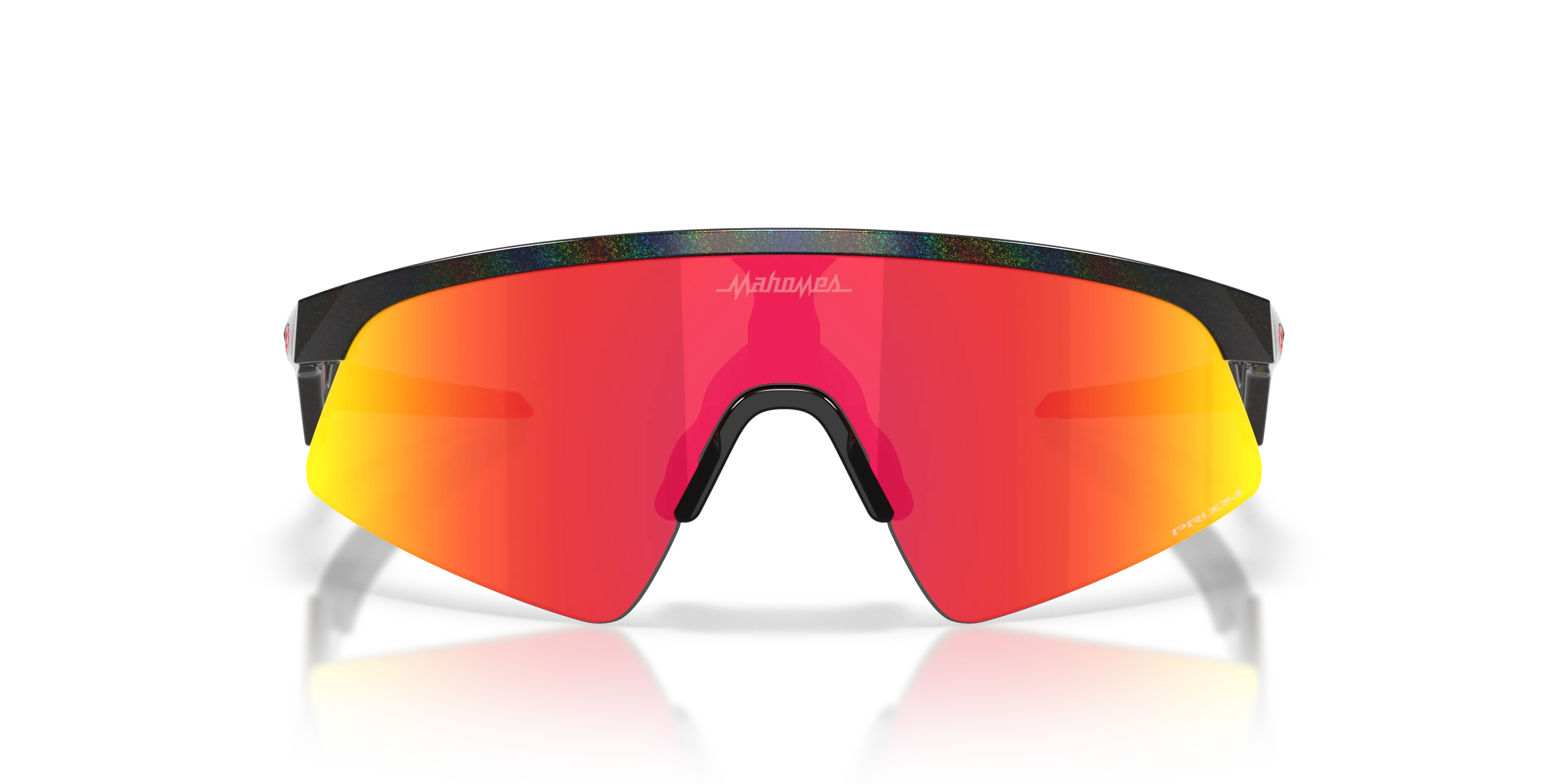 Oakley OJ9015 RESISTOR SWEEP 901509 Occhiali da sole O_Matter Nero Rosso Squadrata Normale - immagine 3