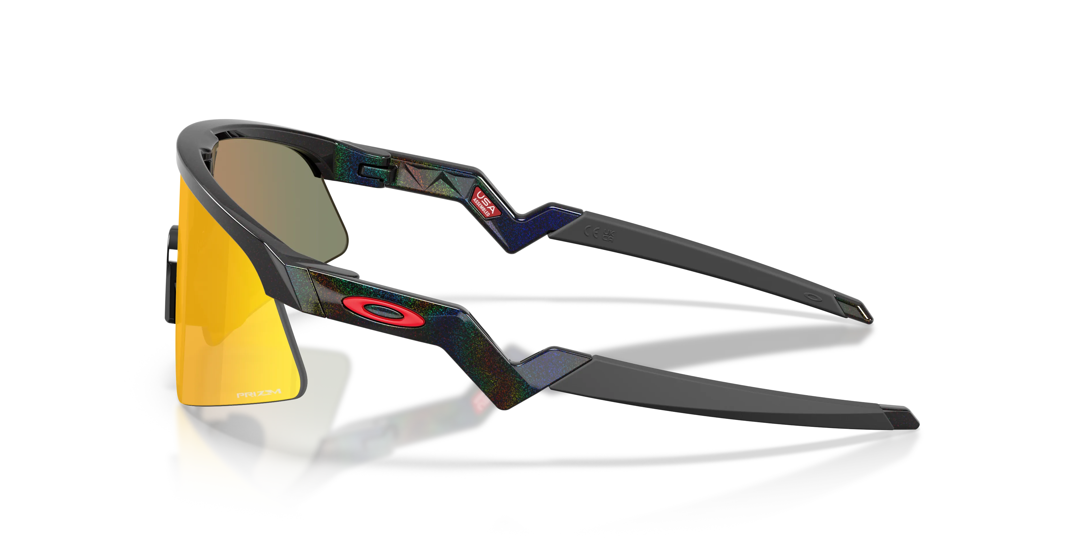 Oakley OJ9015 RESISTOR SWEEP 901509 Occhiali da sole O_Matter Nero Rosso Squadrata Normale - immagine 4
