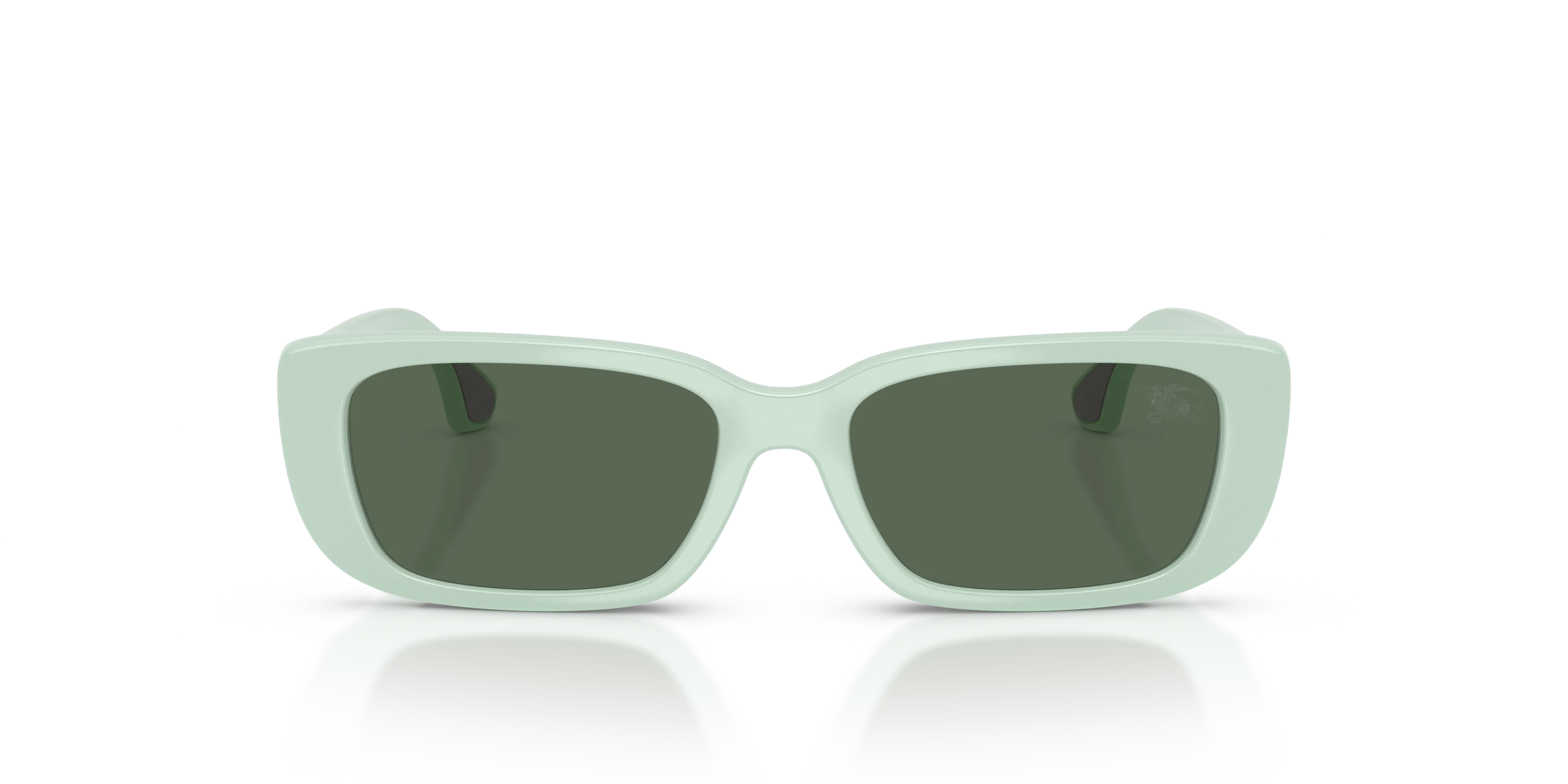 Burberry JB4006U 423071 Occhiali da sole bambino Iniettato Verde Verde Squadrata Normale - immagine 3