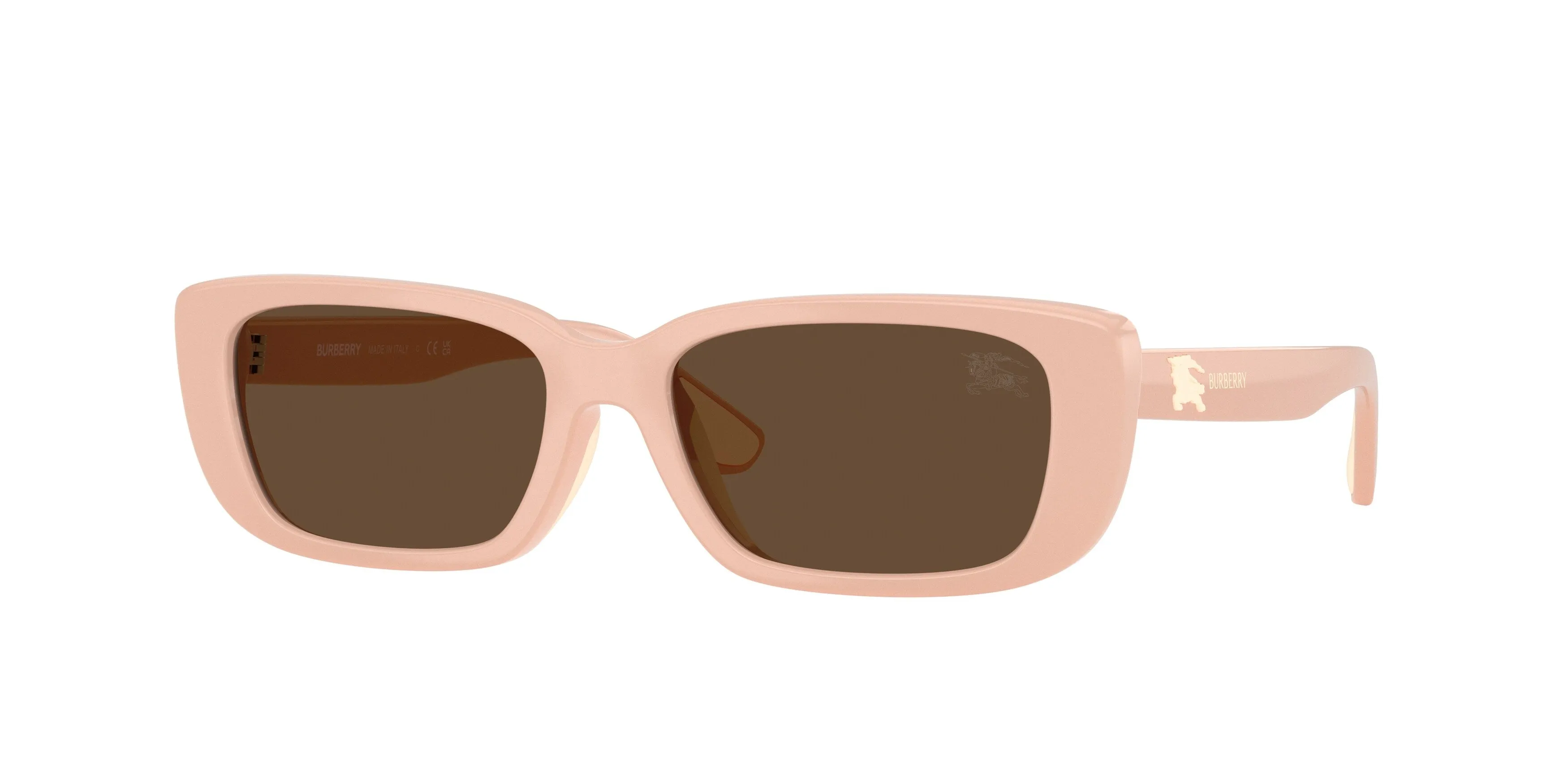 Burberry JB4006U 422973 Occhiali da sole bambino Iniettato Rosa Marrone Squadrata Normale - immagine 1