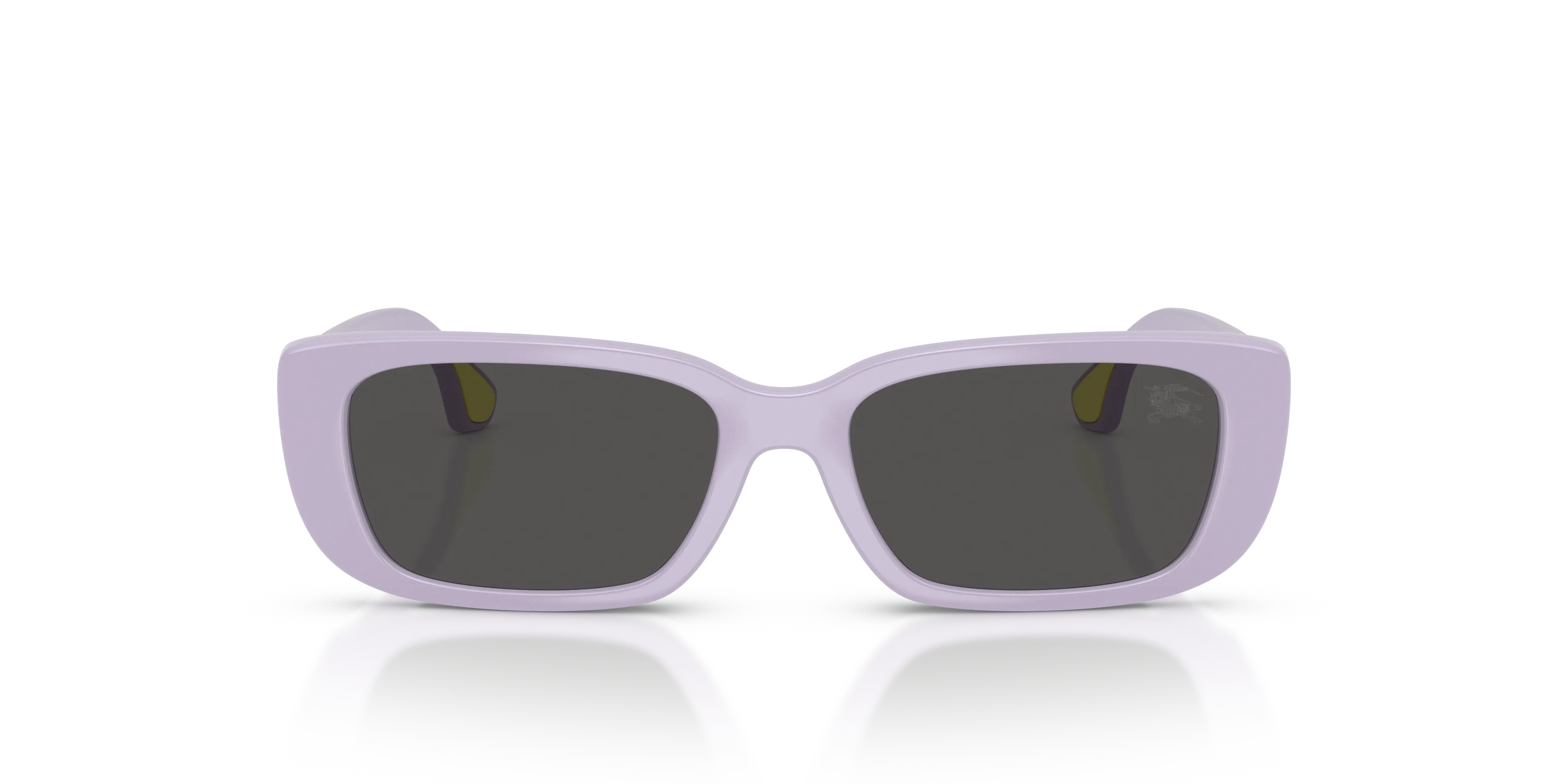 Burberry JB4006U 422887 Occhiali da sole bambino Iniettato Viola Grigio Squadrata Normale - immagine 3