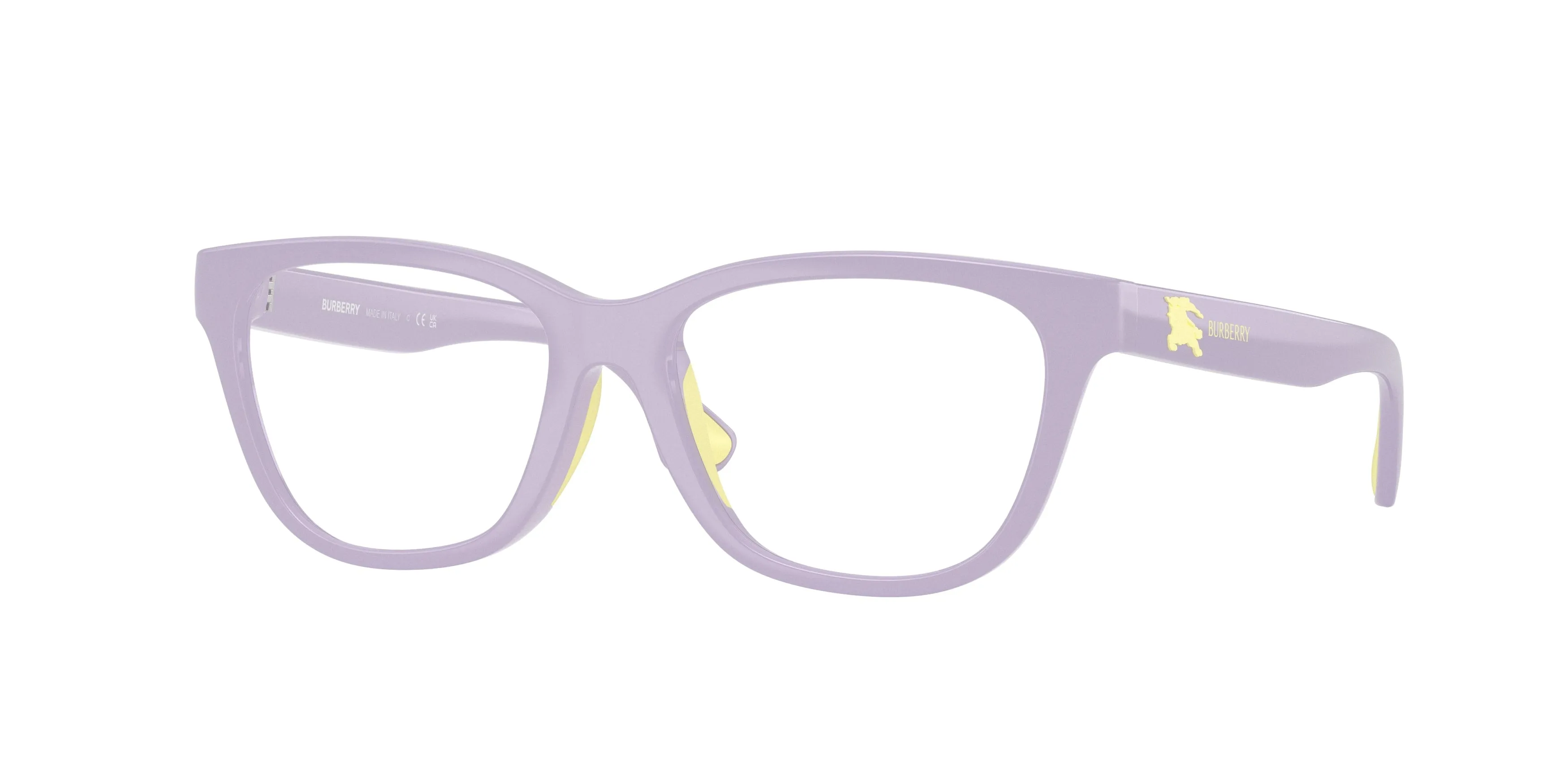 Burberry JB2020U 4228 Montature da vista bambino Iniettato Viola Trasparente Cat Eye Normale - immagine 1