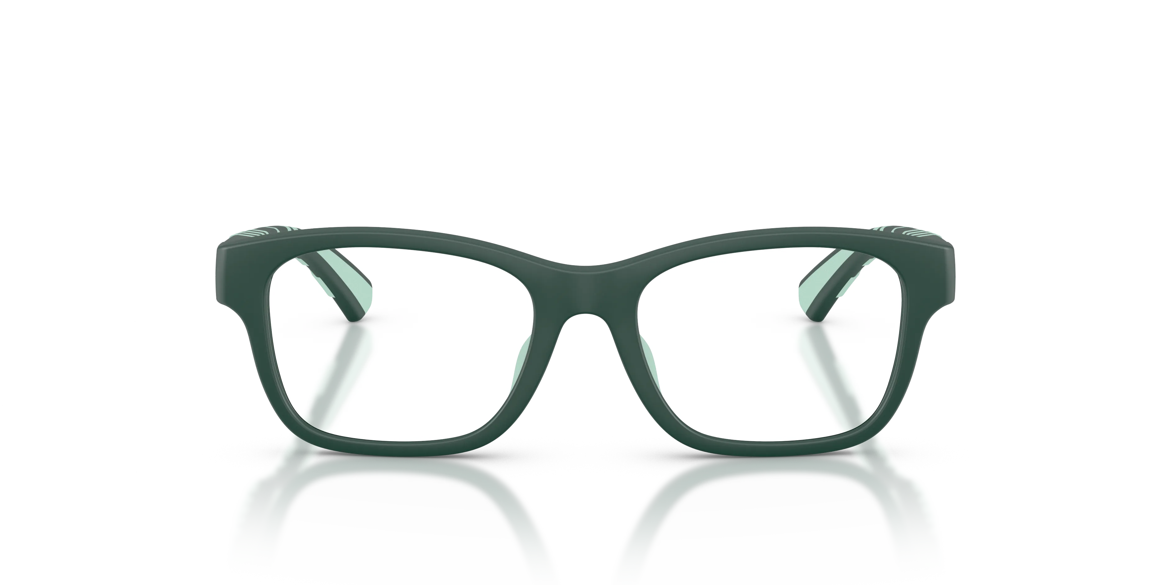 Burberry JB2018U 4239 Montature da vista bambino Iniettato Verde Trasparente Squadrata Normale - immagine 3
