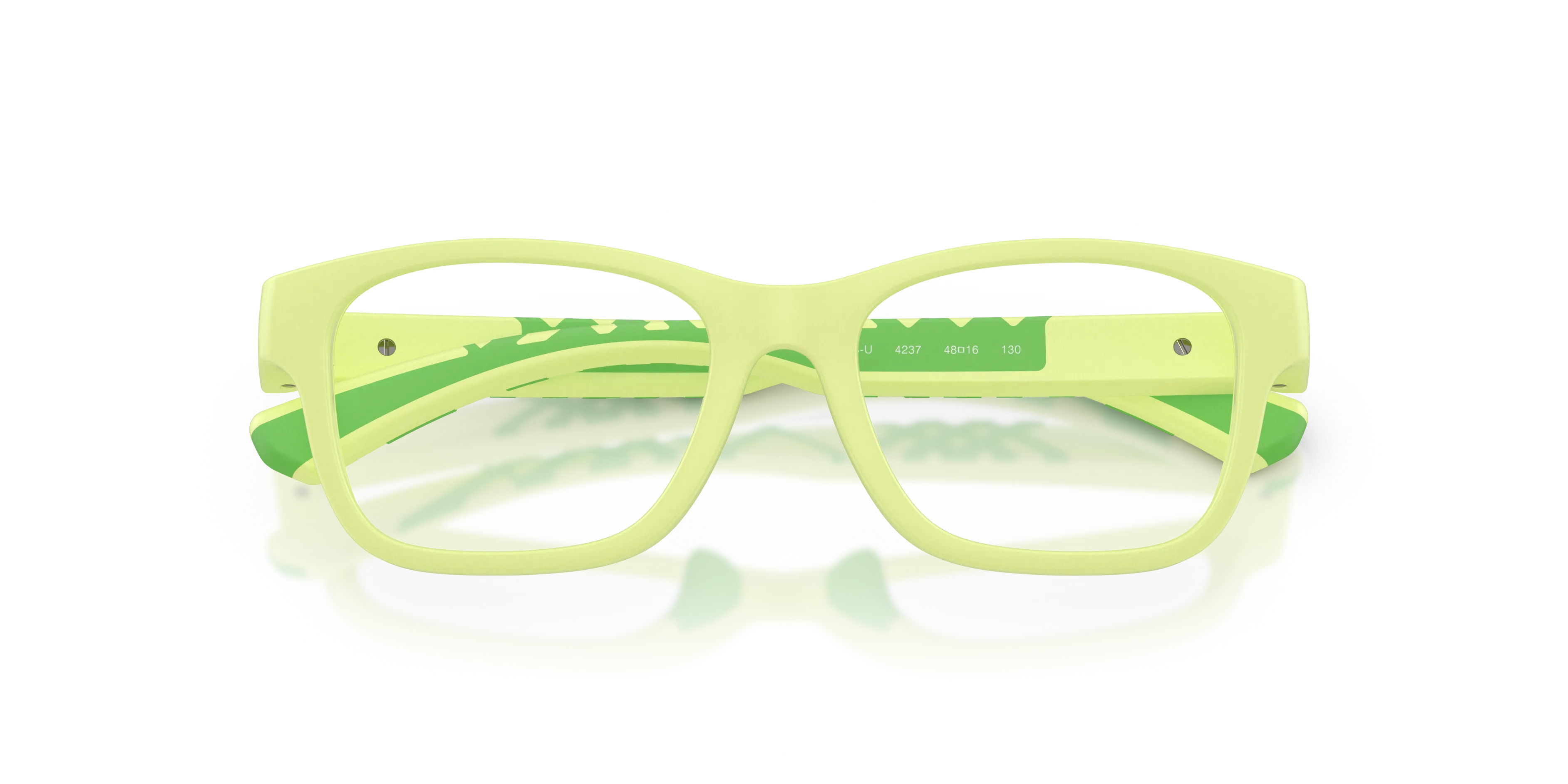 Burberry JB2018U 4237 Montature da vista bambino Iniettato Verde Trasparente Squadrata Normale - immagine 2