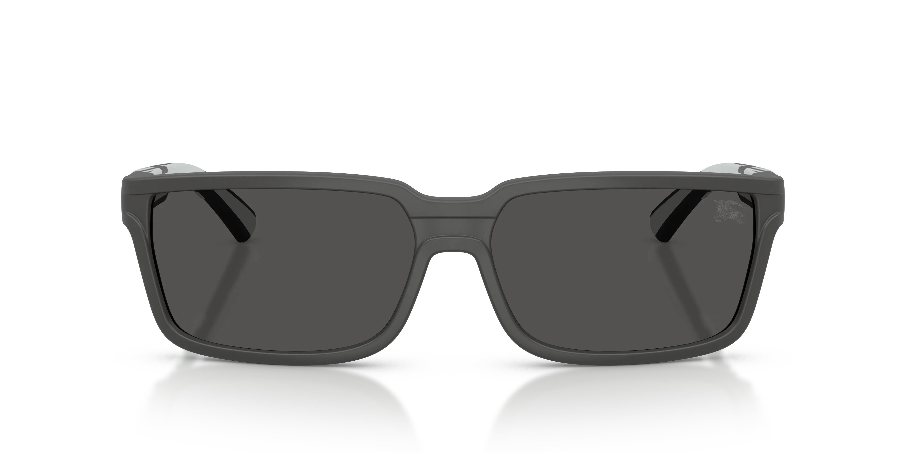 Burberry BE4495D 423387 Occhiali da sole Iniettato Grigio Grigio Squadrata Normale - immagine 3
