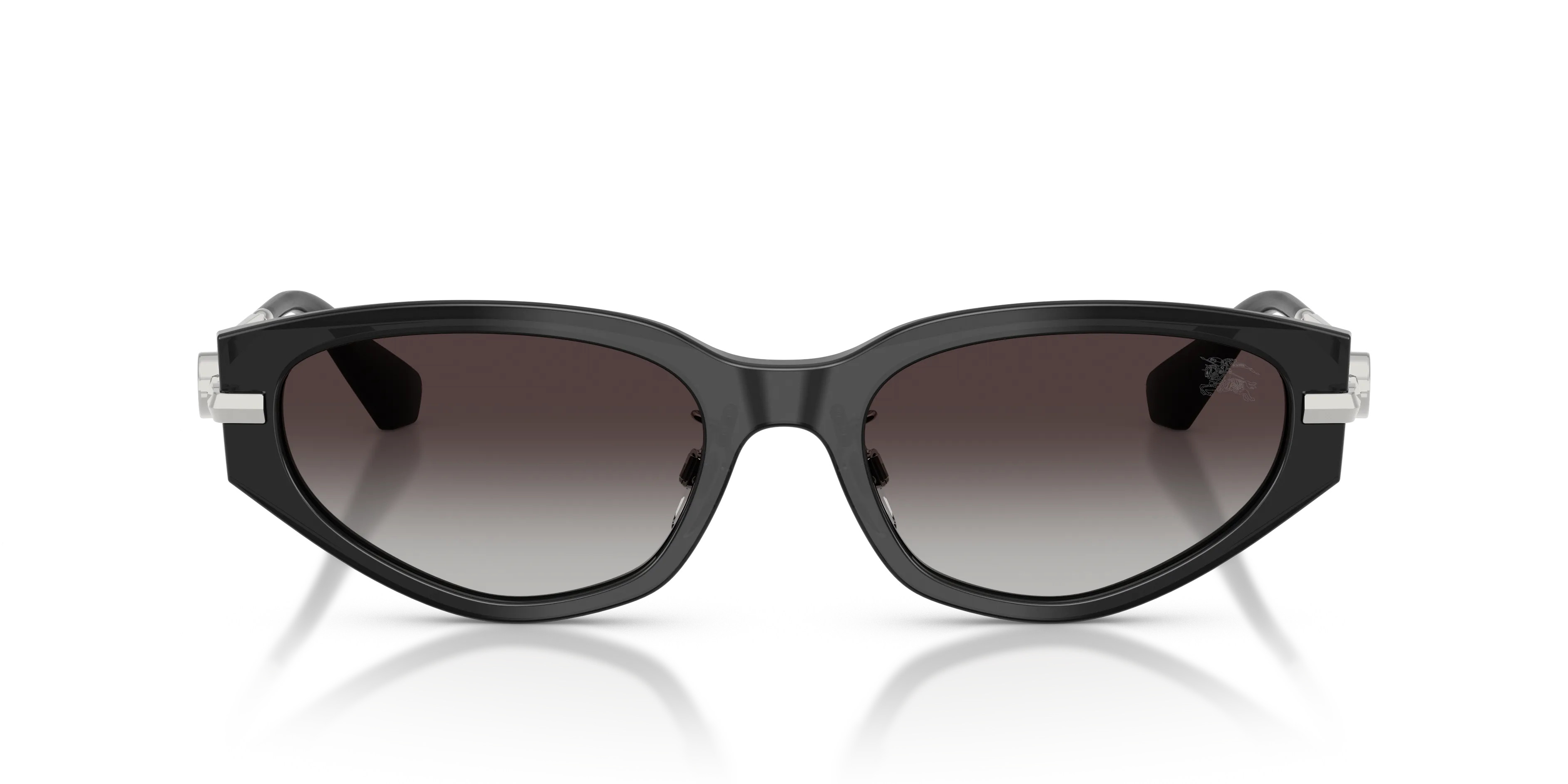 Burberry BE4493D 41128G Occhiali da sole Acetato Grigio Grigio Geometrica Normale Sfumato - immagine 3