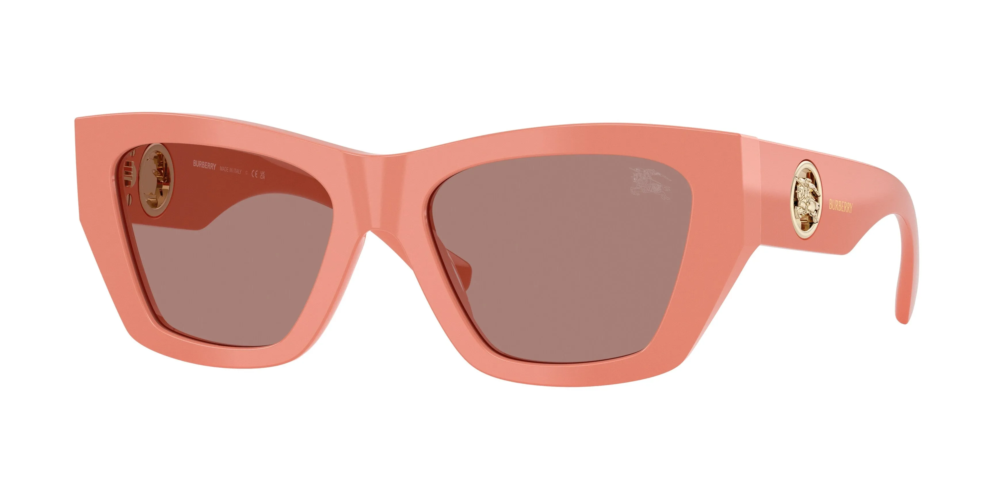 Burberry BE4492 421973 Occhiali da sole Acetato Rosa Marrone Cat Eye Normale - immagine 1