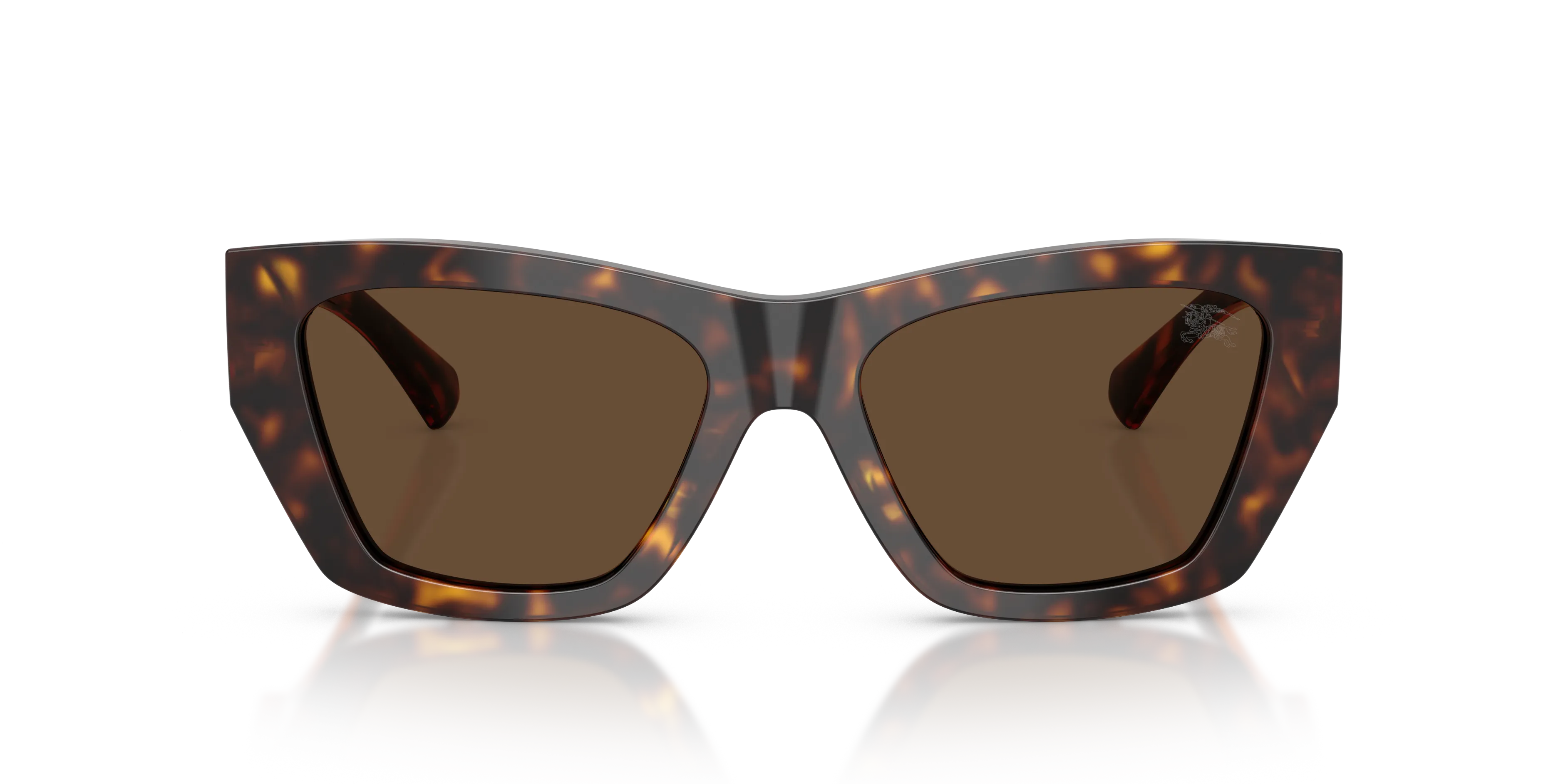 Burberry BE4492 300273 Occhiali da sole Acetato Marrone Marrone Cat Eye Normale - immagine 3