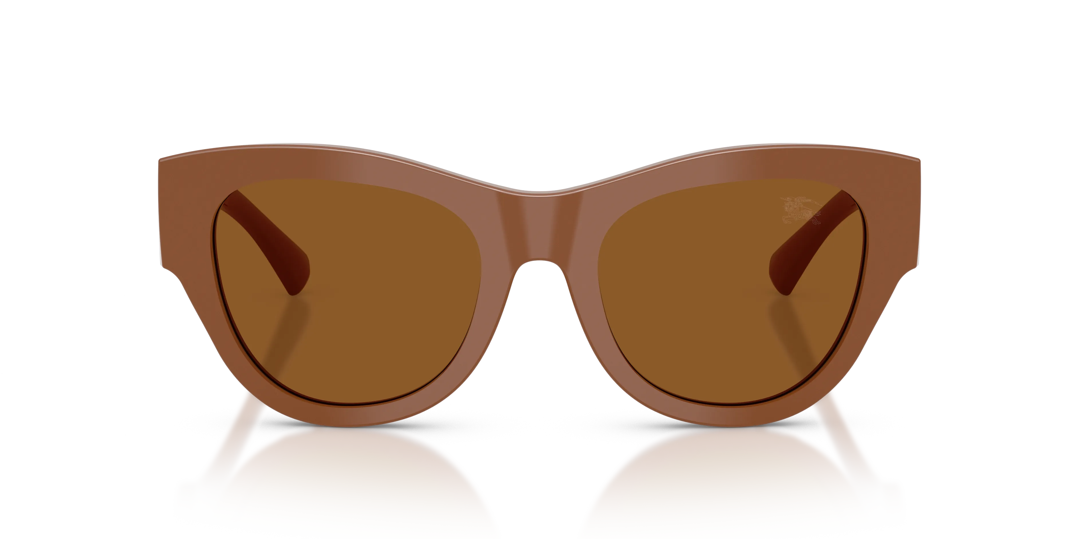Burberry BE4491 422273 Occhiali da sole Acetato Marrone Marrone Rotonda Normale - immagine 3