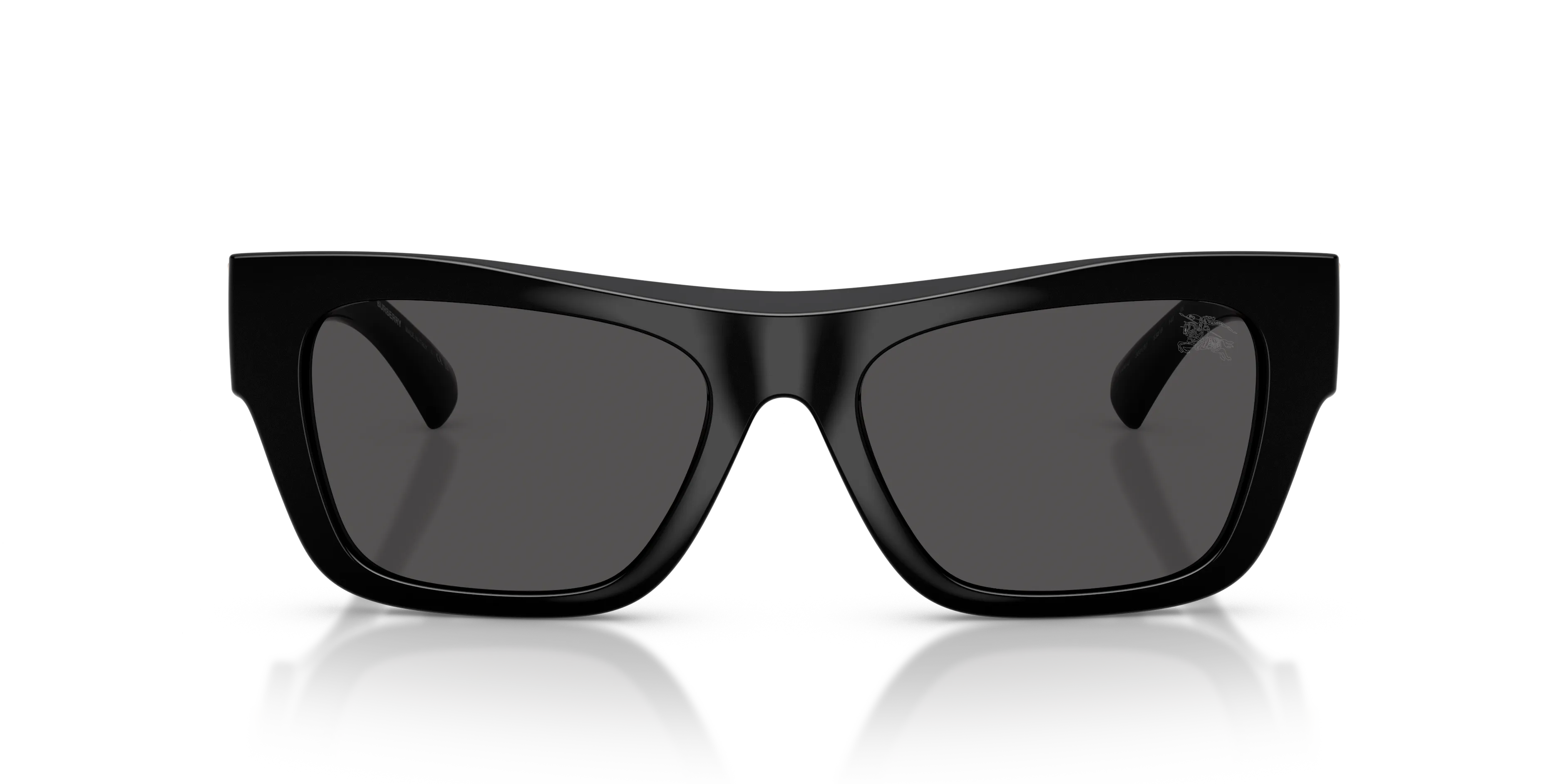 Burberry BE4490U 300187 Occhiali da sole Iniettato Nero Grigio Squadrata Normale - immagine 3
