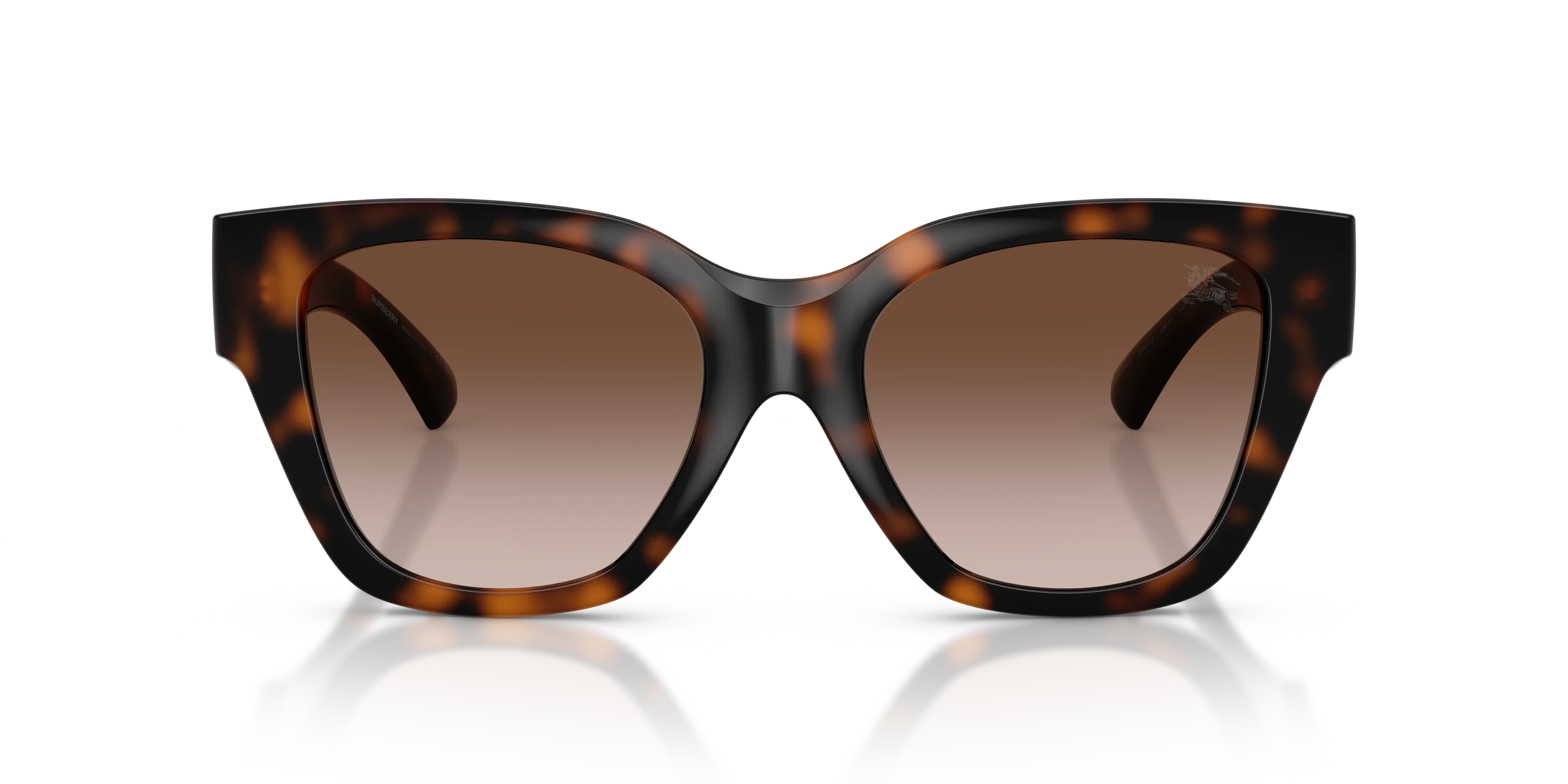 Burberry BE4489U 300213 Occhiali da sole Iniettato Marrone Marrone Squadrata Normale Sfumato - immagine 3