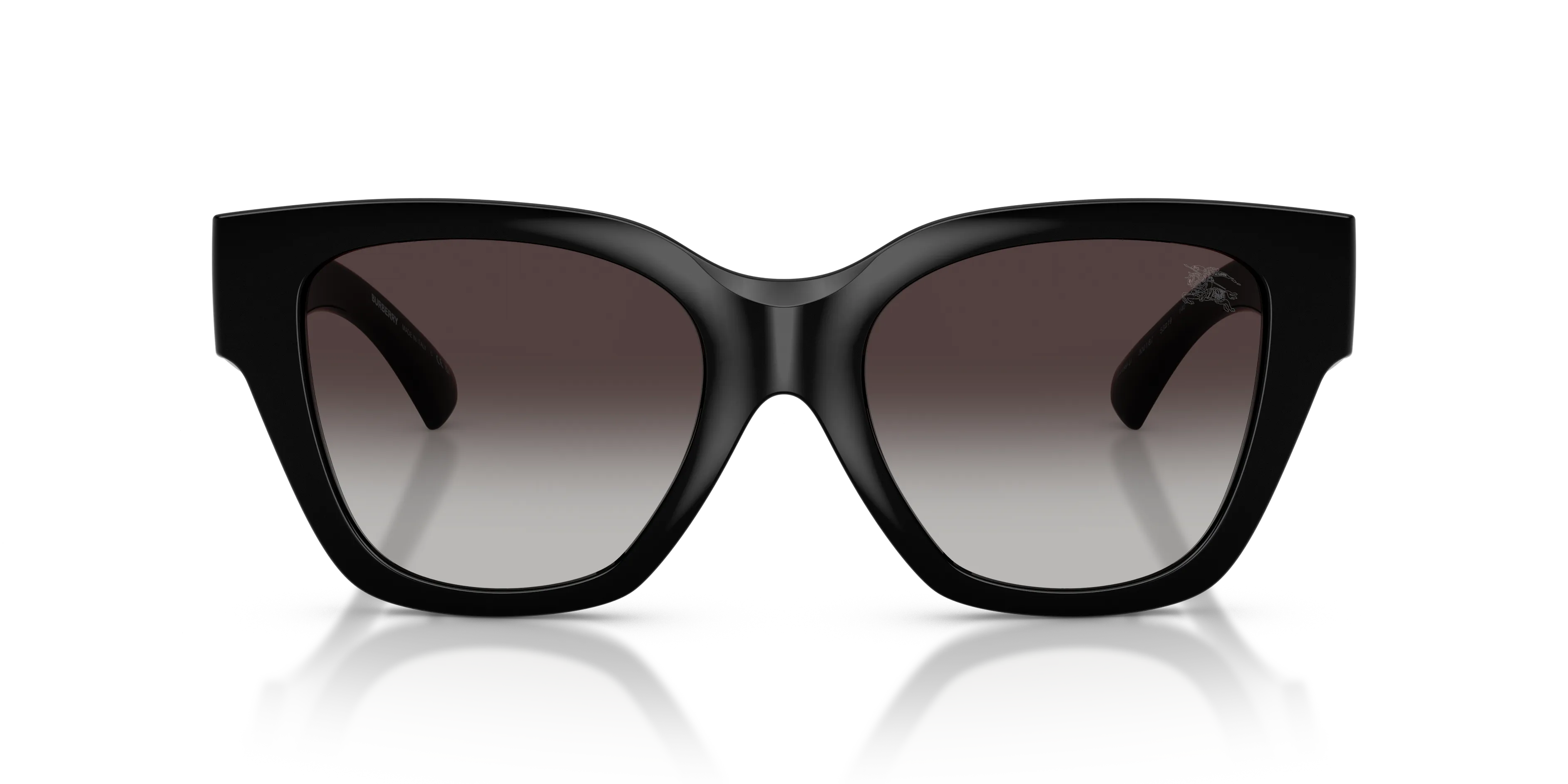 Burberry BE4489U 300187 Occhiali da sole Iniettato Nero Grigio Squadrata Normale Sfumato - immagine 3
