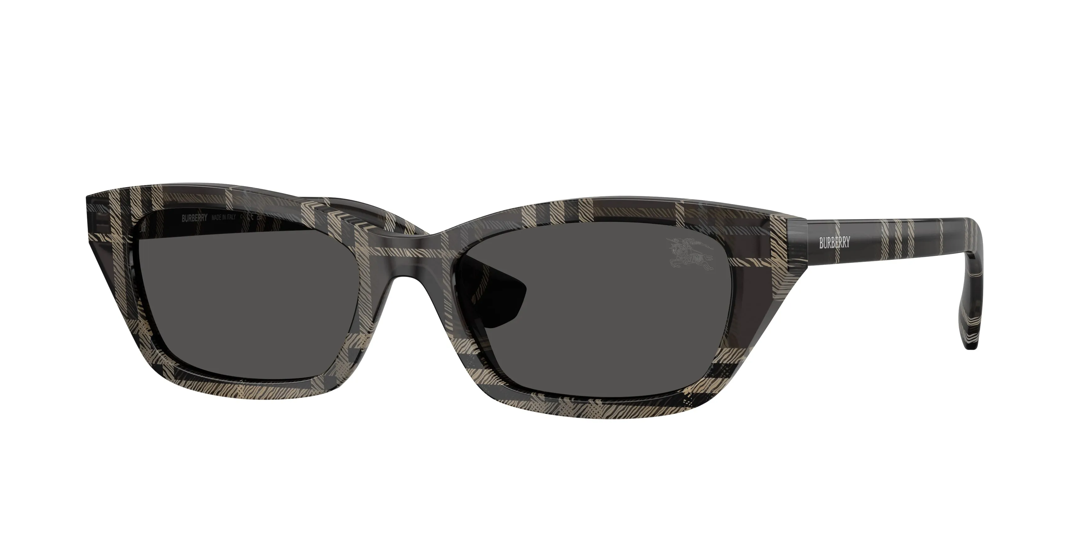 Burberry BE4488 419987 Occhiali da sole Acetato Grigio Grigio Squadrata Normale - immagine 1