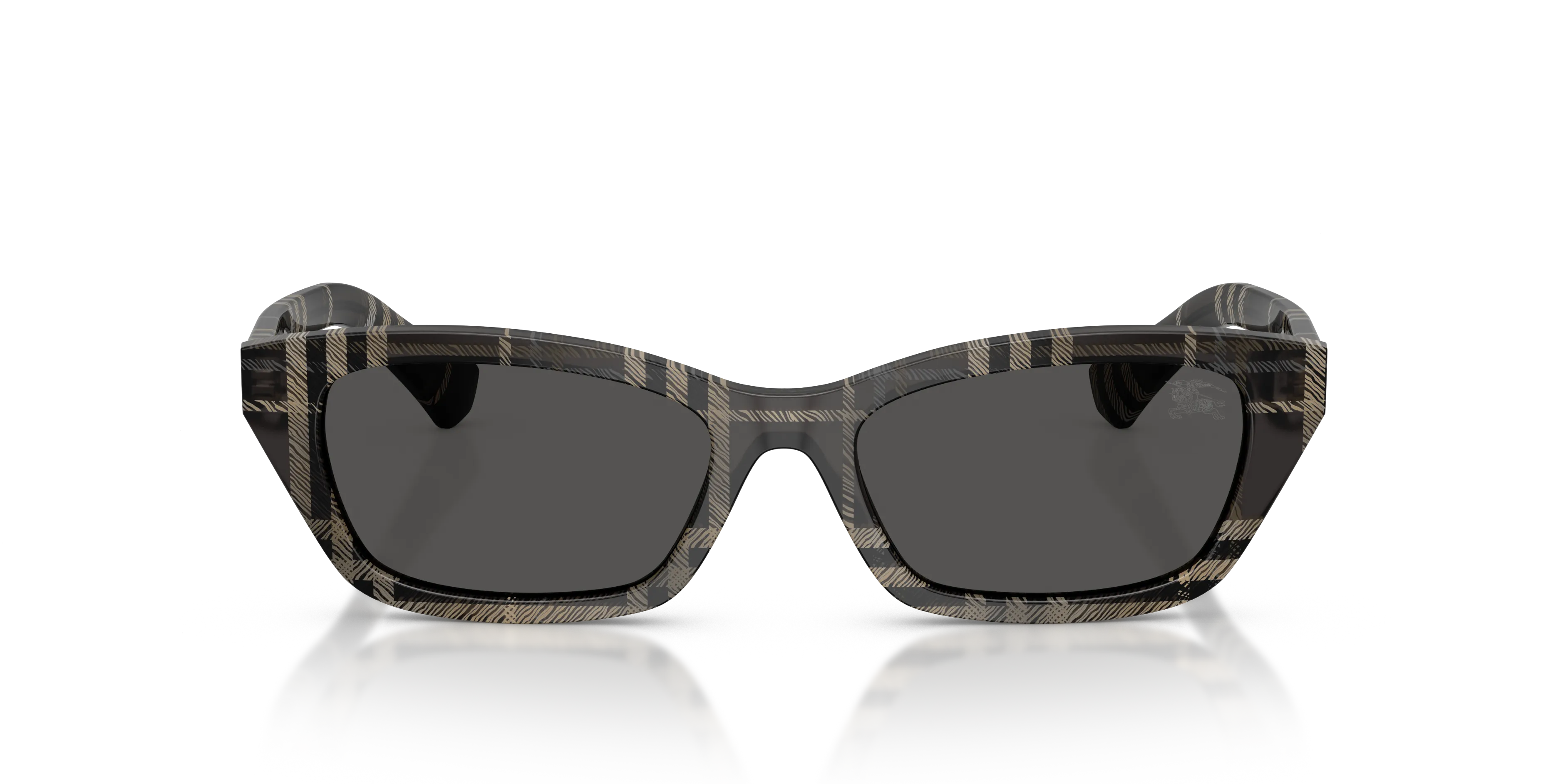 Burberry BE4488 419987 Occhiali da sole Acetato Grigio Grigio Squadrata Normale - immagine 3