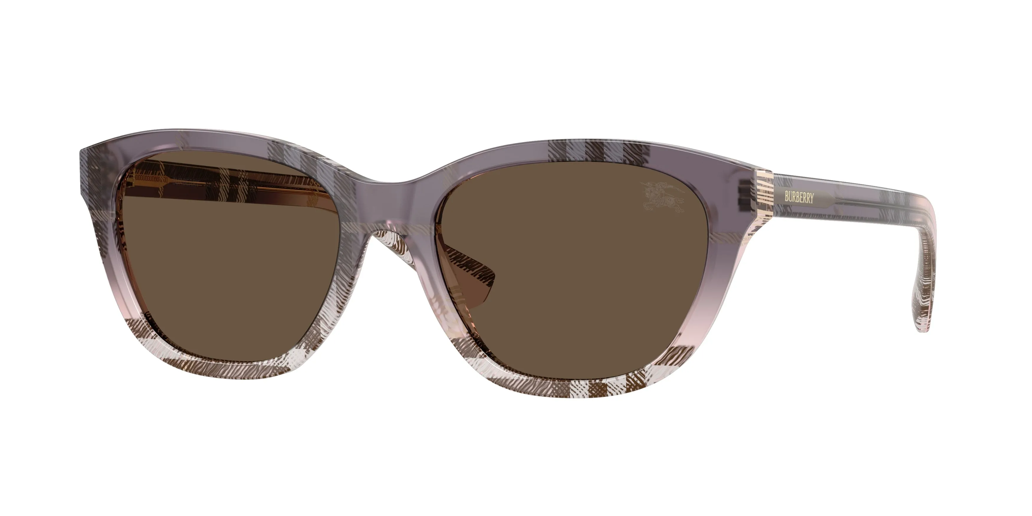 Burberry BE4486 422073 Occhiali da sole Acetato Rosa Marrone Squadrata Normale - immagine 1