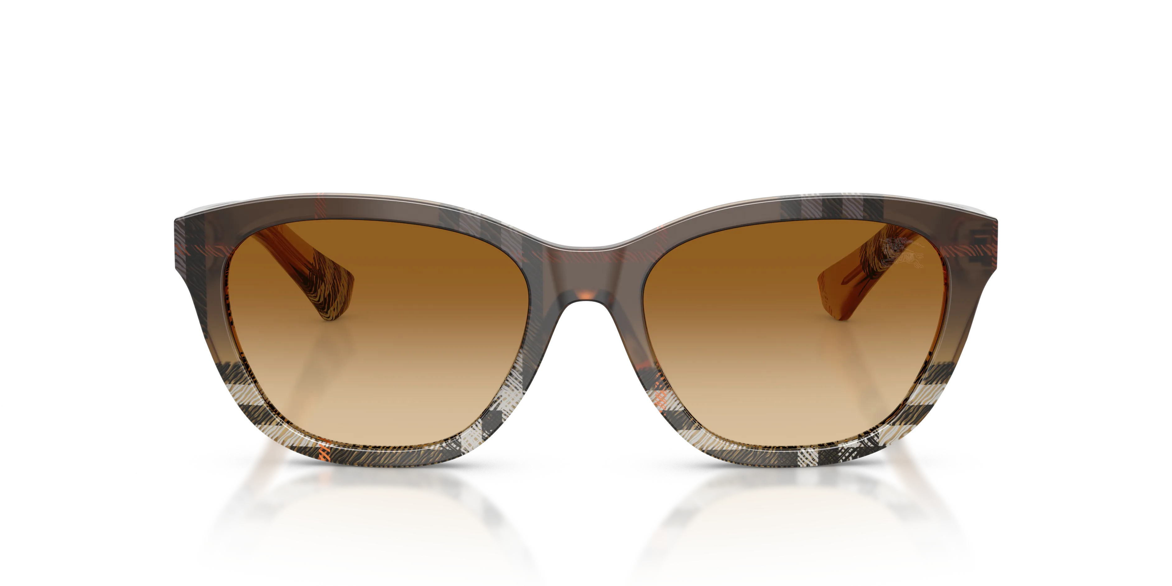 Burberry BE4486 420213 Occhiali da sole Acetato Marrone Marrone Squadrata Normale Sfumato - immagine 3