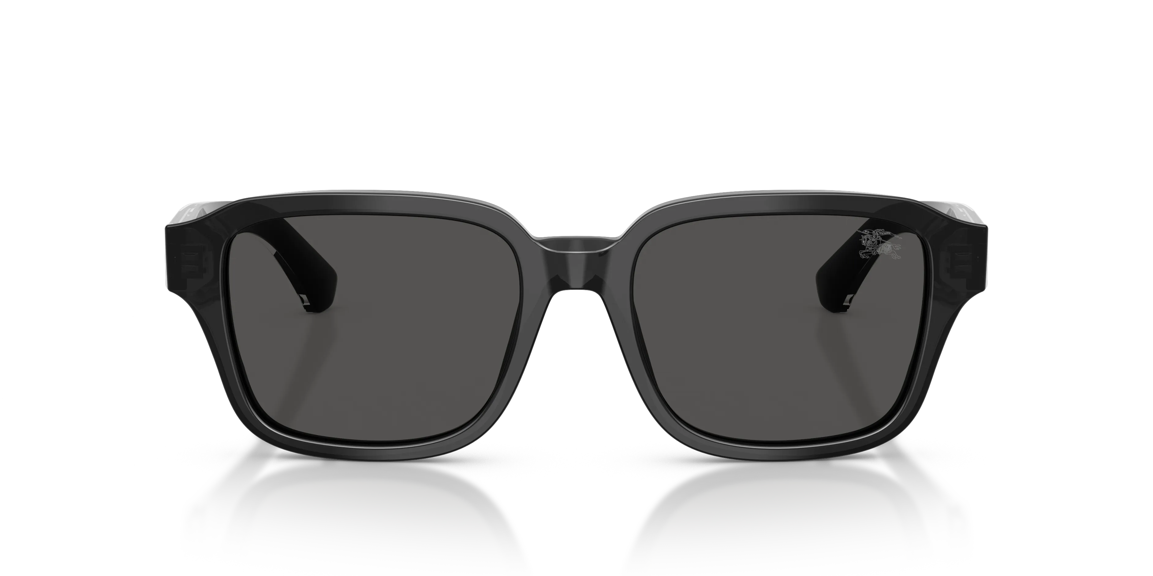 Burberry BE4484 421187 Occhiali da sole Acetato Grigio Grigio Squadrata Normale - immagine 3